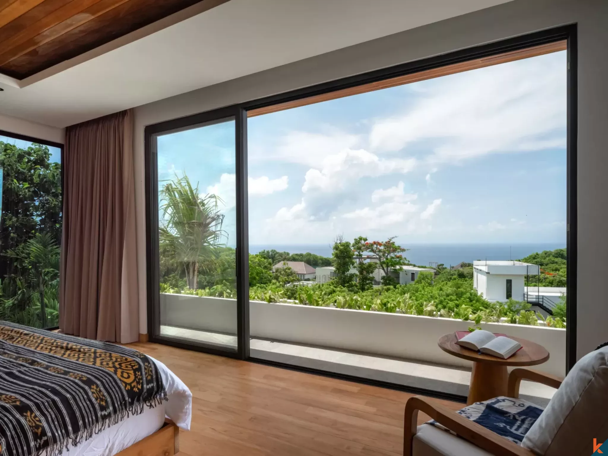 Brand new modern ocean views three bedroom real estate in Uluwatu