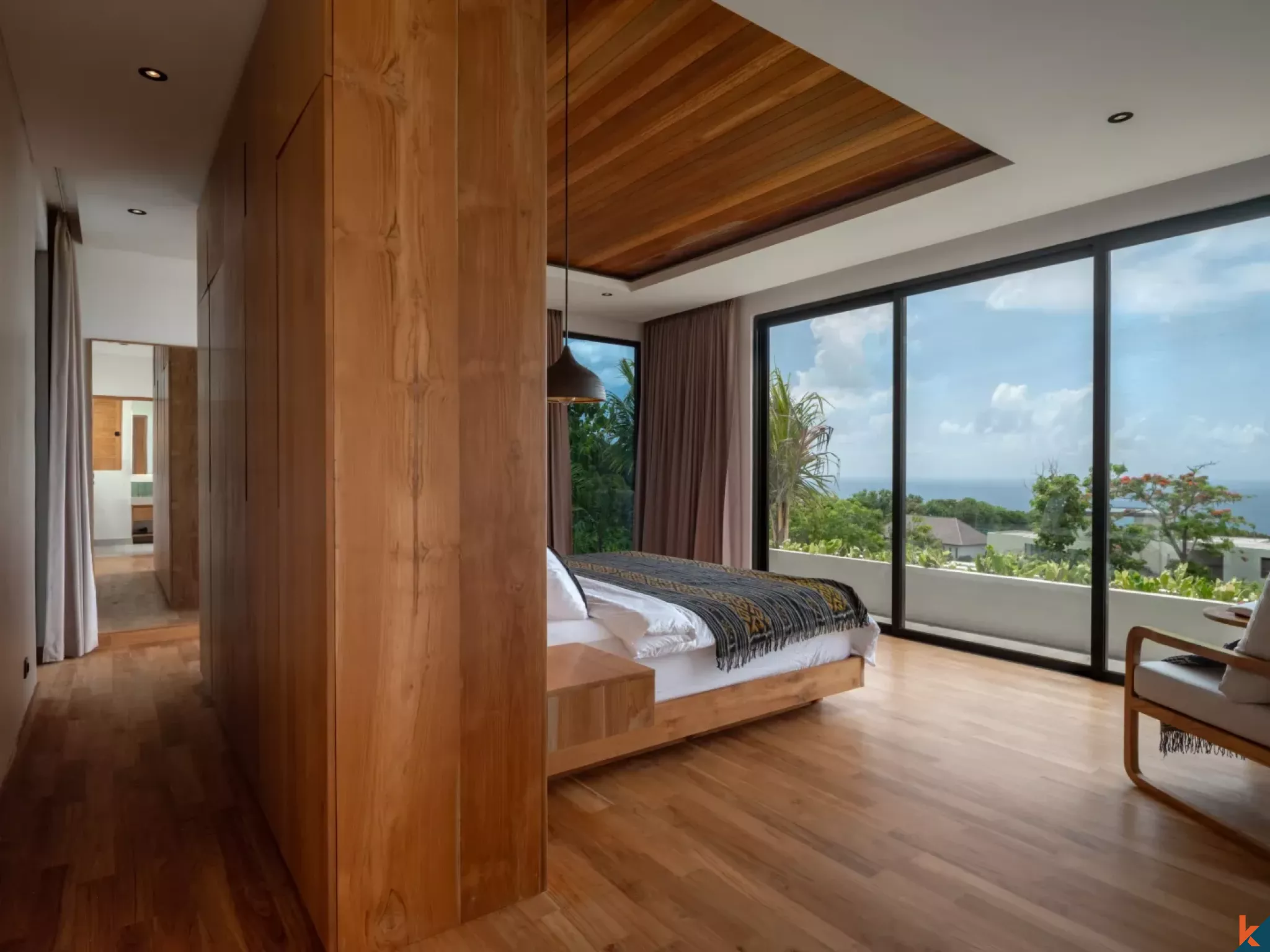 Brand new modern ocean views three bedroom real estate in Uluwatu
