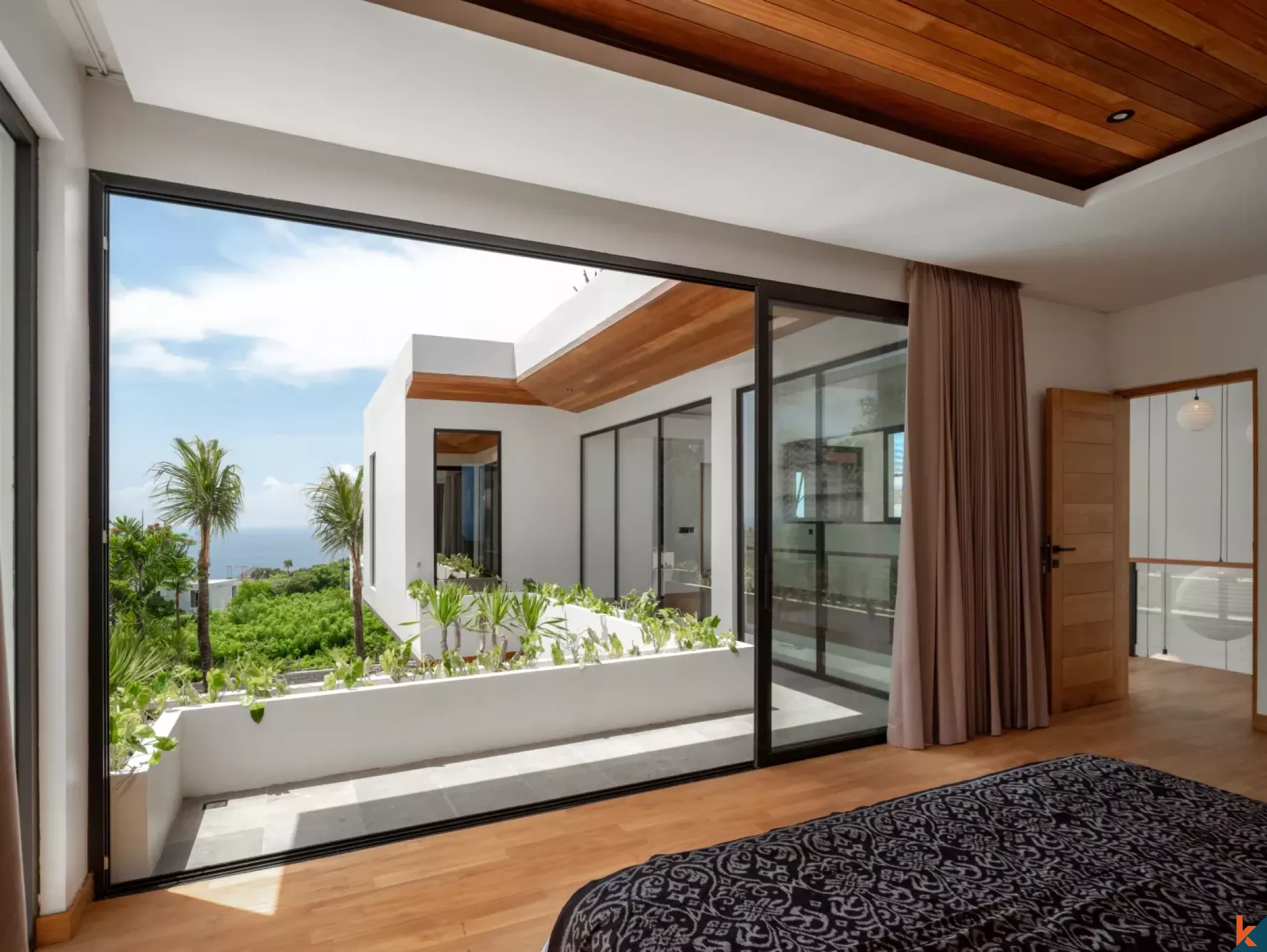 Brand new modern ocean views three bedroom real estate in Uluwatu