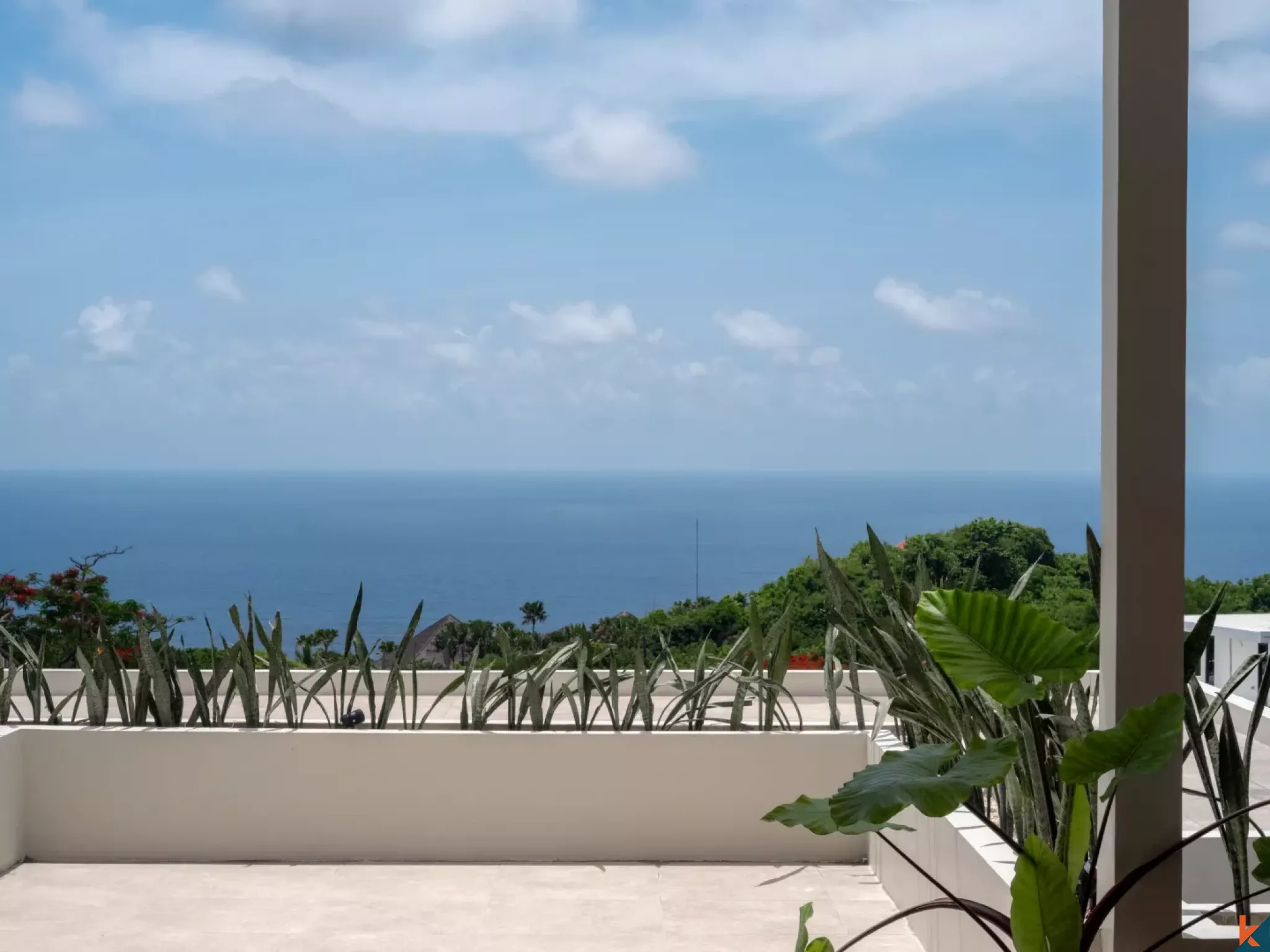 Brand new modern ocean views three bedroom real estate in Uluwatu