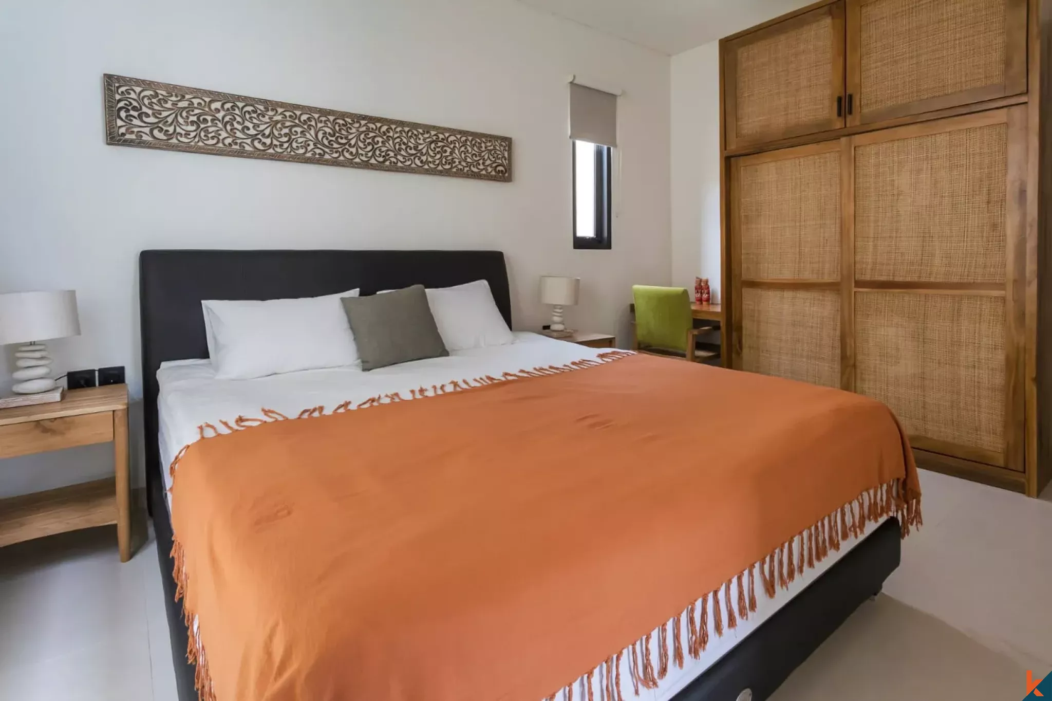 Brand new two bedroom plus office room property for lease in Kerobokan - Merta Agung