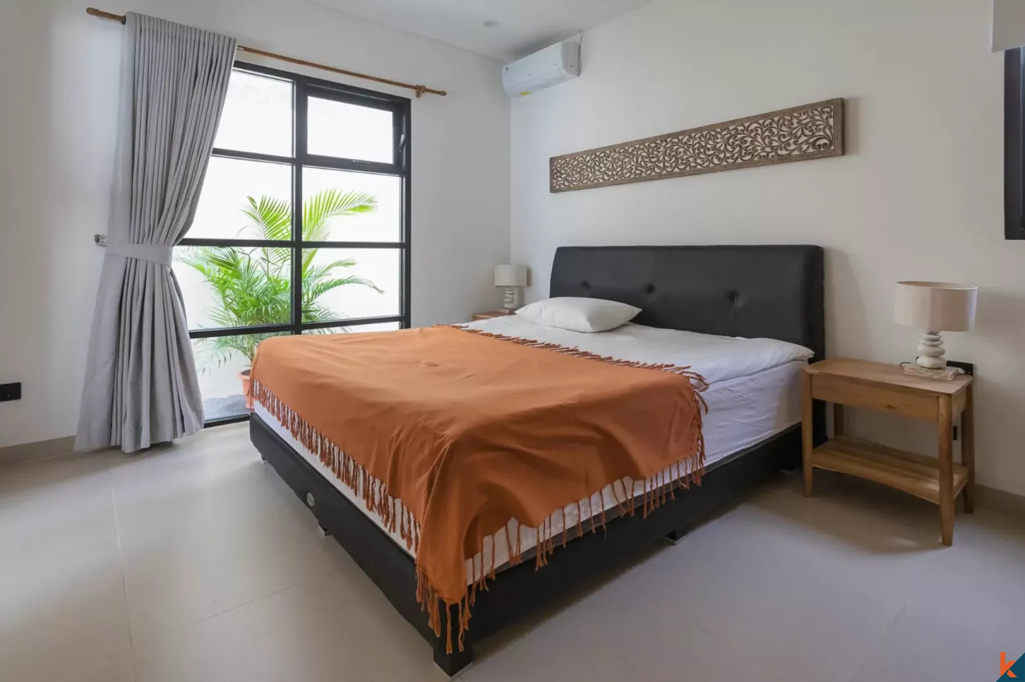 Brand new two bedroom plus office room property for lease in Kerobokan - Merta Agung