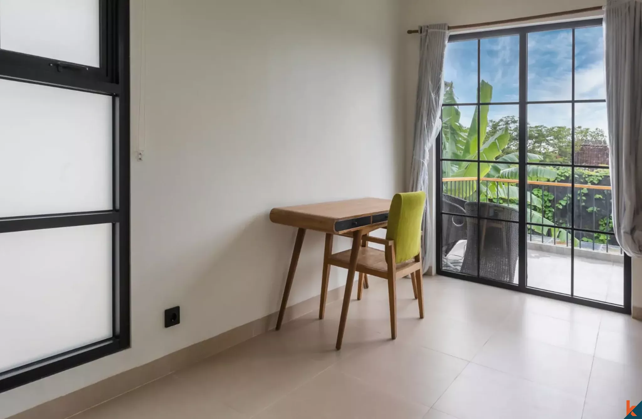 Brand new two bedroom plus office room property for lease in Kerobokan - Merta Agung