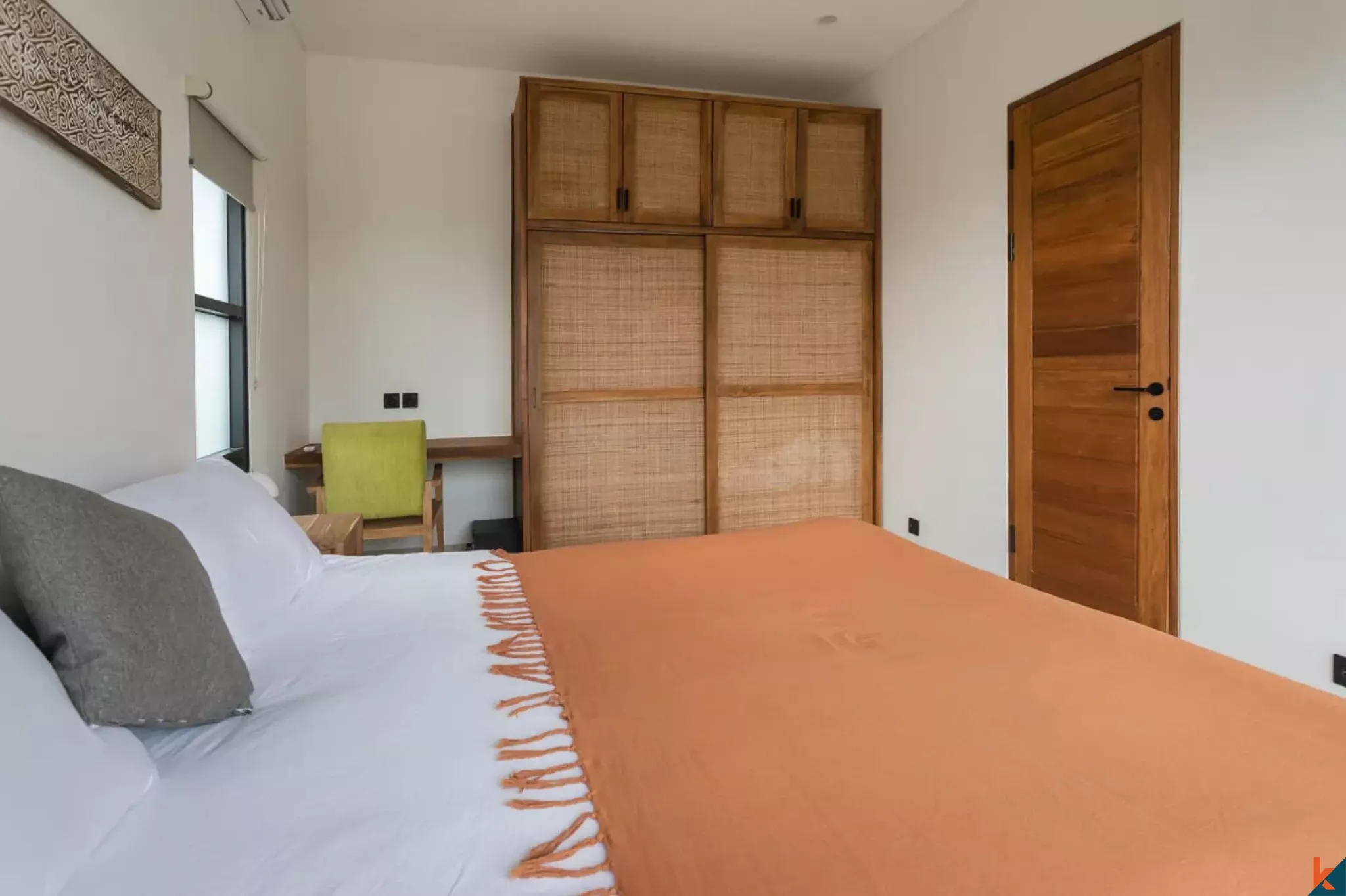 Brand new two bedroom plus office room property for lease in Kerobokan - Merta Agung