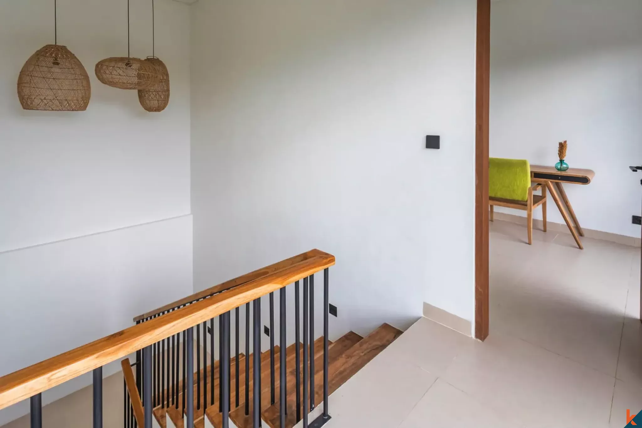 Brand new two bedroom plus office room property for lease in Kerobokan - Merta Agung