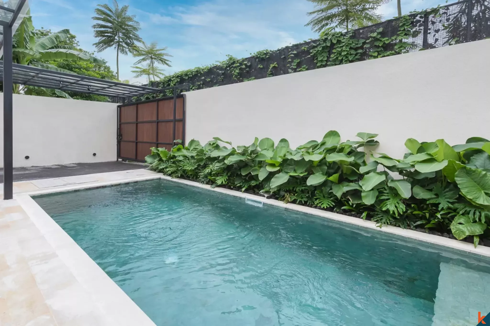 Brand new two bedroom plus office room property for lease in Kerobokan - Merta Agung