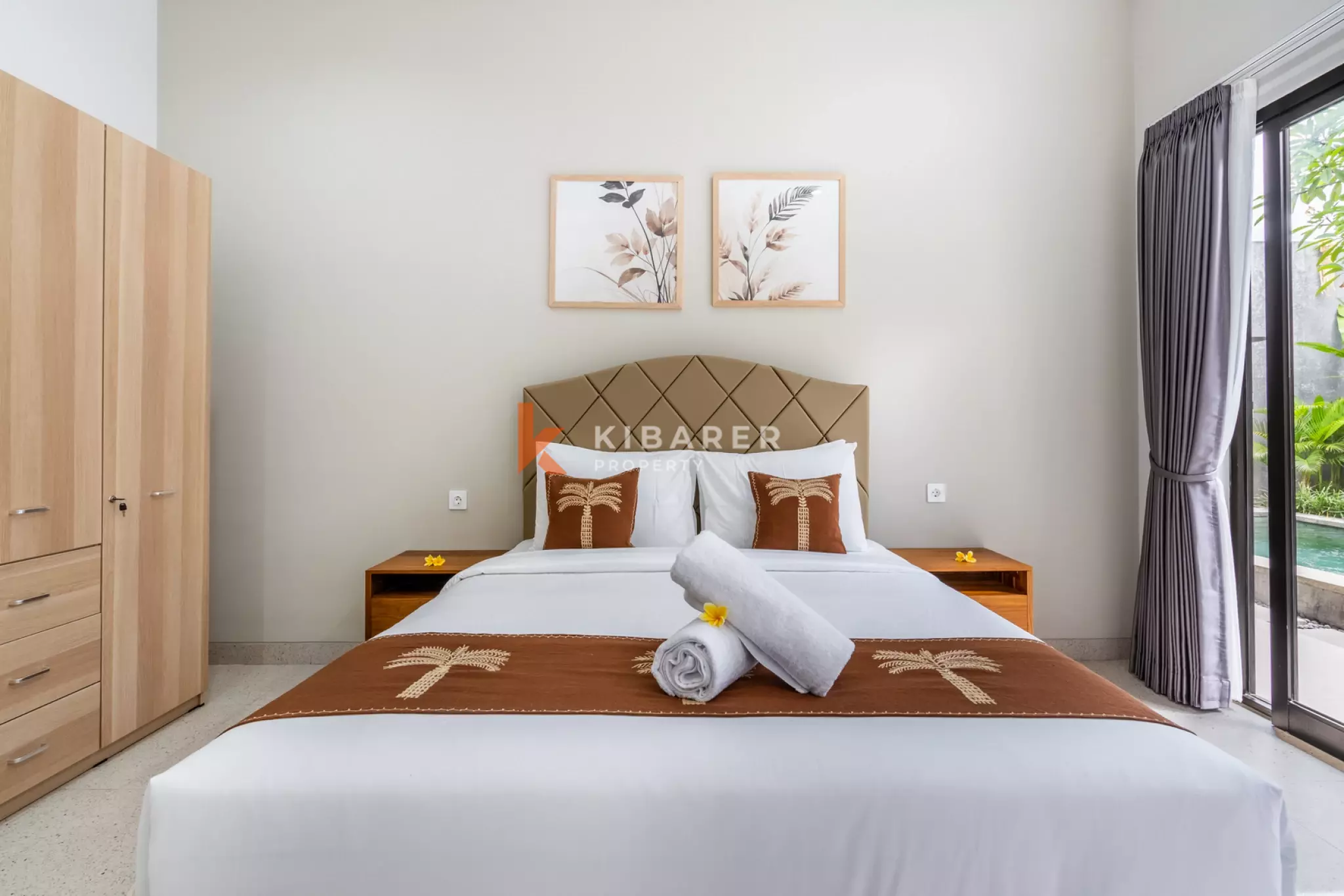 Sanur Two Bedroom Modern Villa Featuring Enclosed Living Area