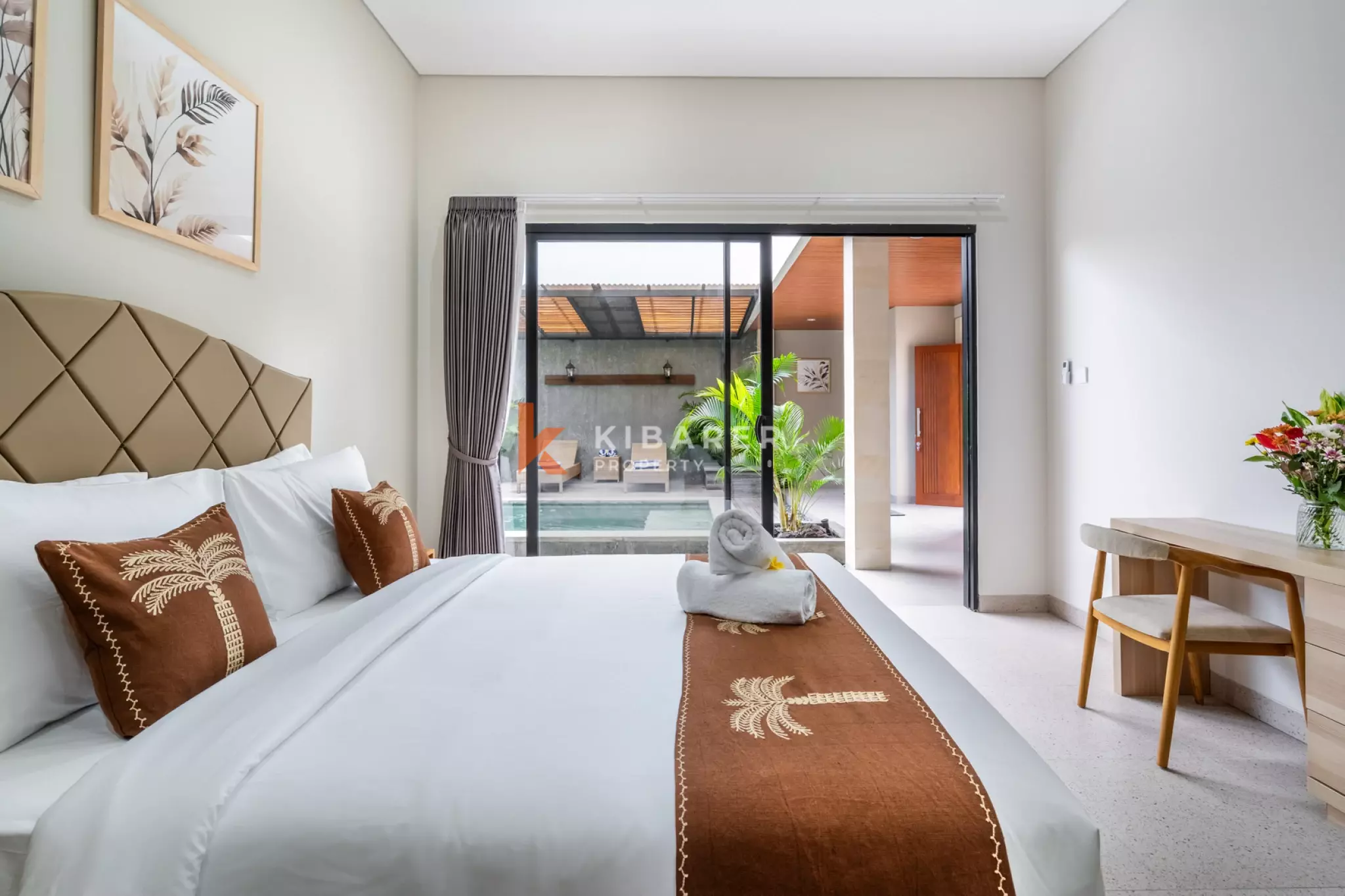 Sanur Two Bedroom Modern Villa Featuring Enclosed Living Area