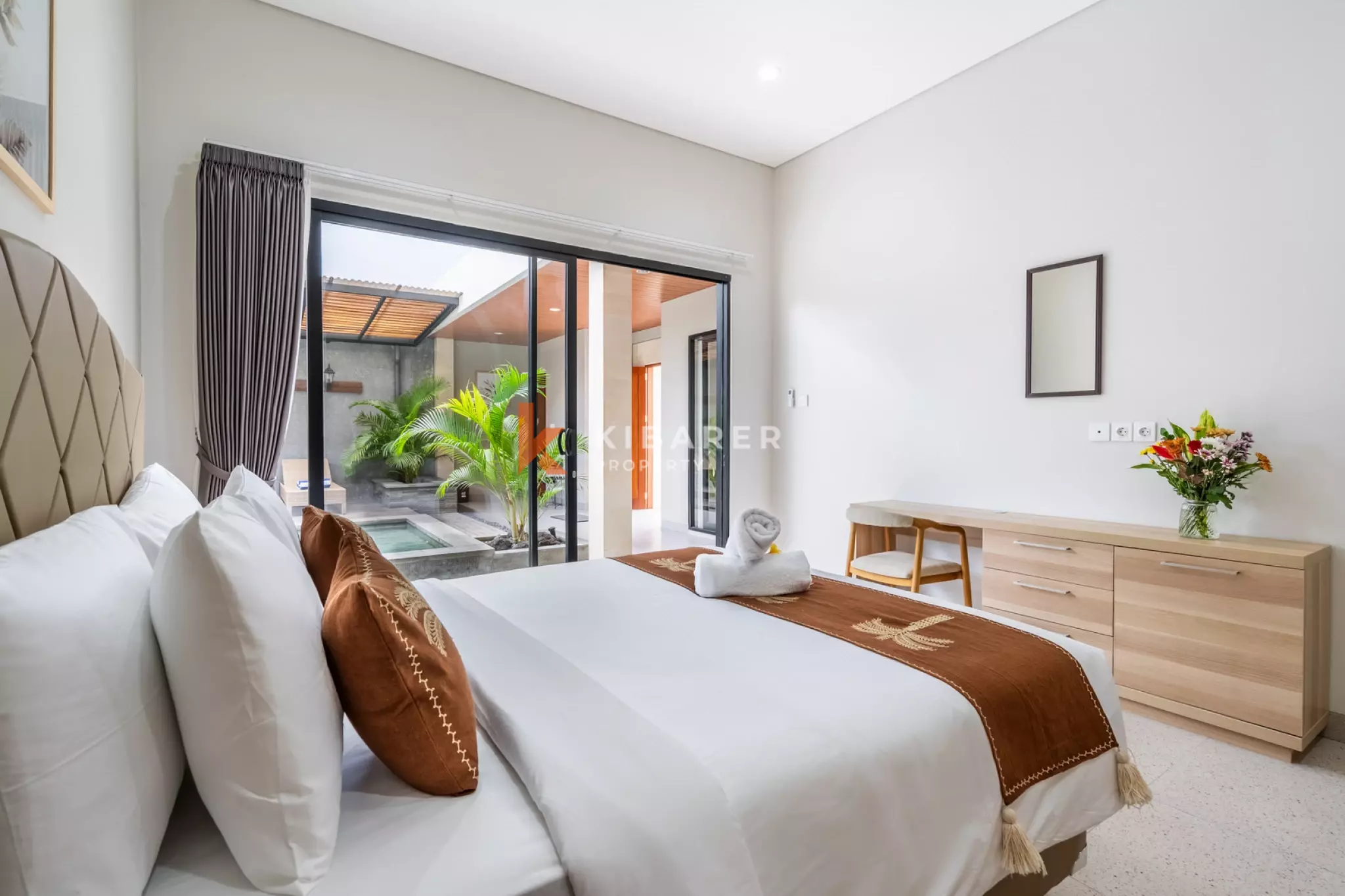 Sanur Two Bedroom Modern Villa Featuring Enclosed Living Area