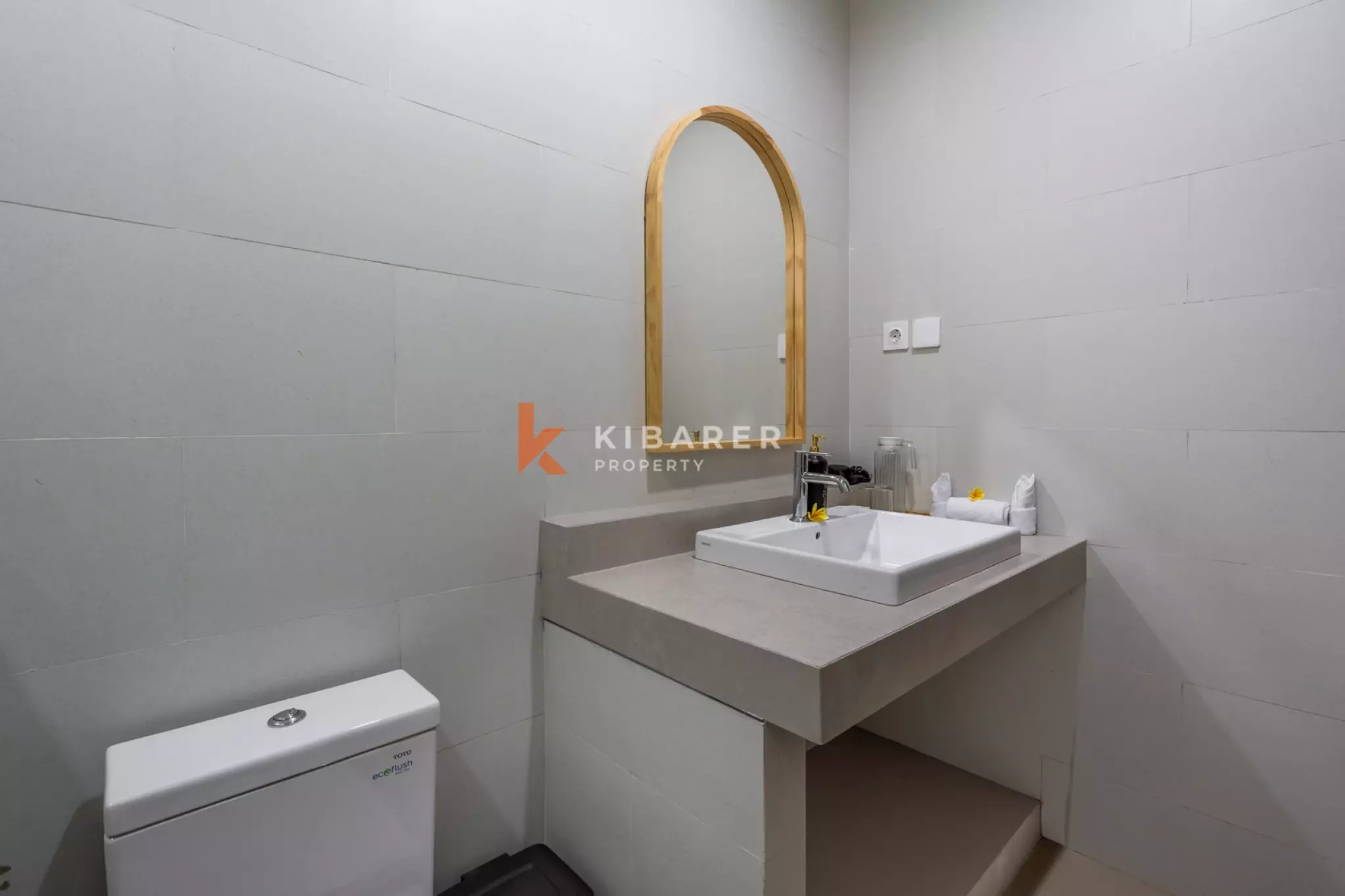 Sanur Two Bedroom Modern Villa Featuring Enclosed Living Area