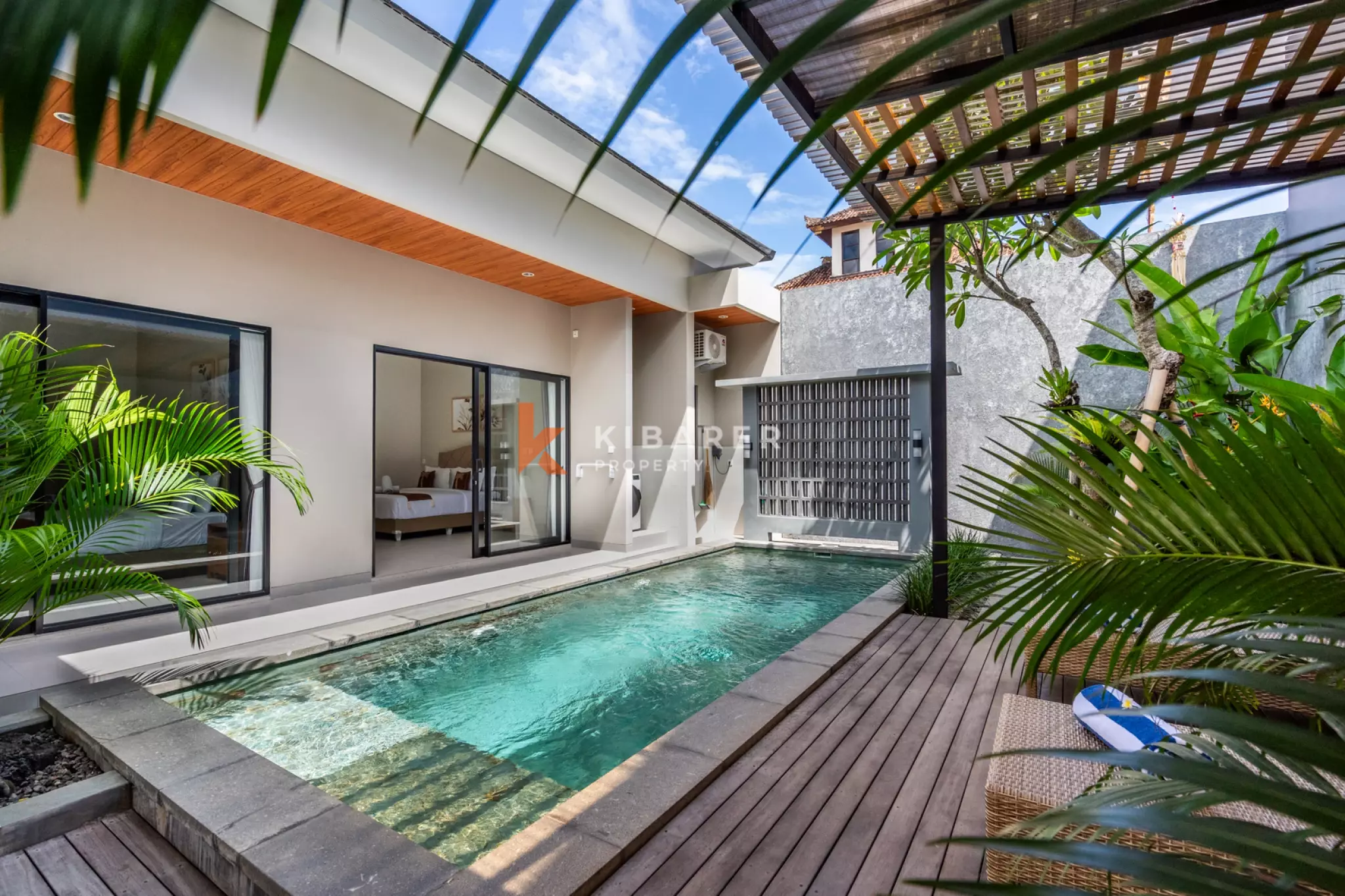 Sanur Two Bedroom Modern Villa Featuring Enclosed Living Area