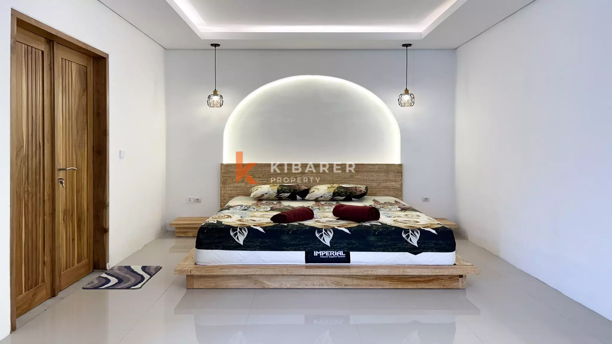 Contemporary Three-Bedroom Open Living Villa with Rooftop in Abianbase, Mengwi