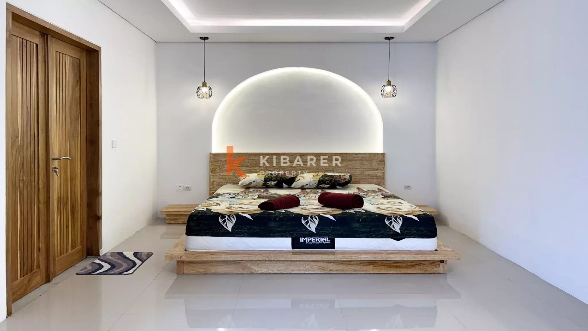 Contemporary Three-Bedroom Open Living Villa with Rooftop in Abianbase, Mengwi