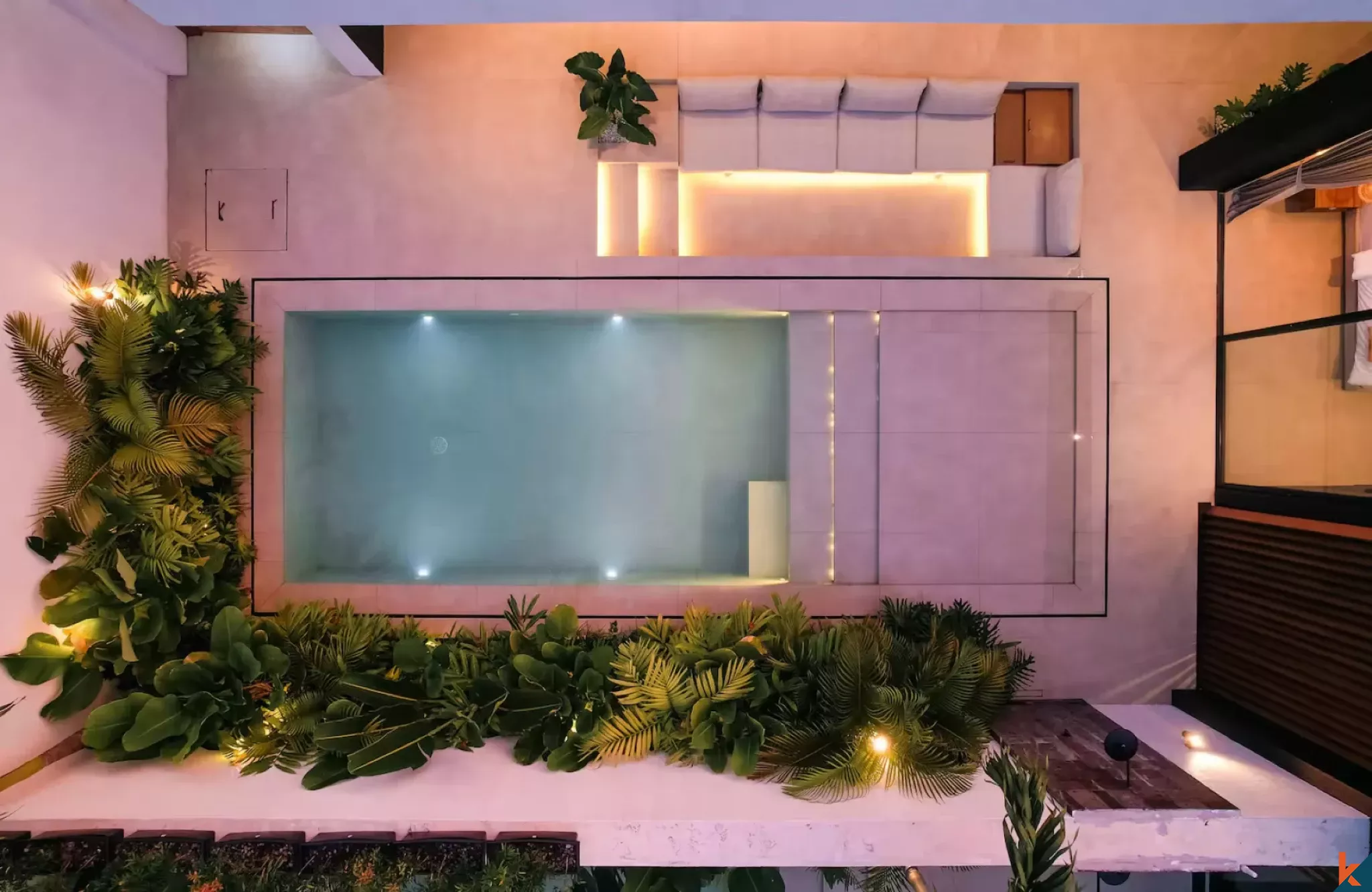 Vila sewa dua kamar tidur dengan desain modern di lokasi strategis di Umalas (Selesai pada Oktober 2025)