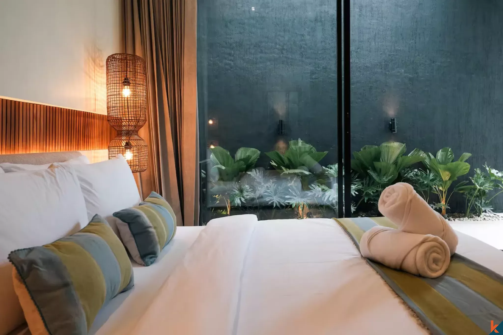 Vila sewa dua kamar tidur dengan desain modern di lokasi strategis di Umalas (Selesai pada Oktober 2025)