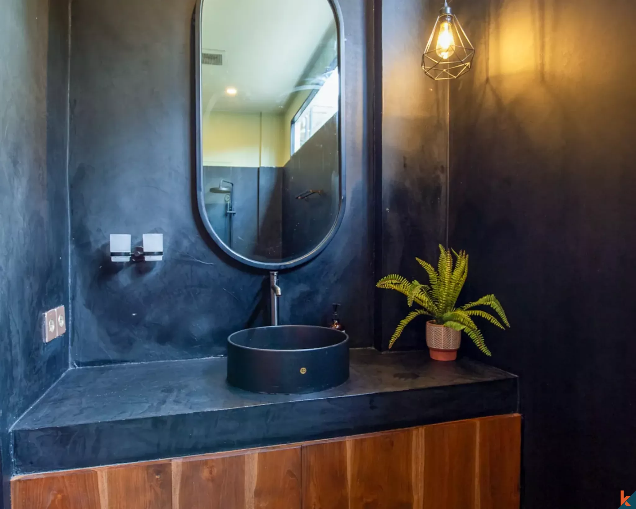 New multilevel three bedroom villa with rooftop for lease in Tumbak