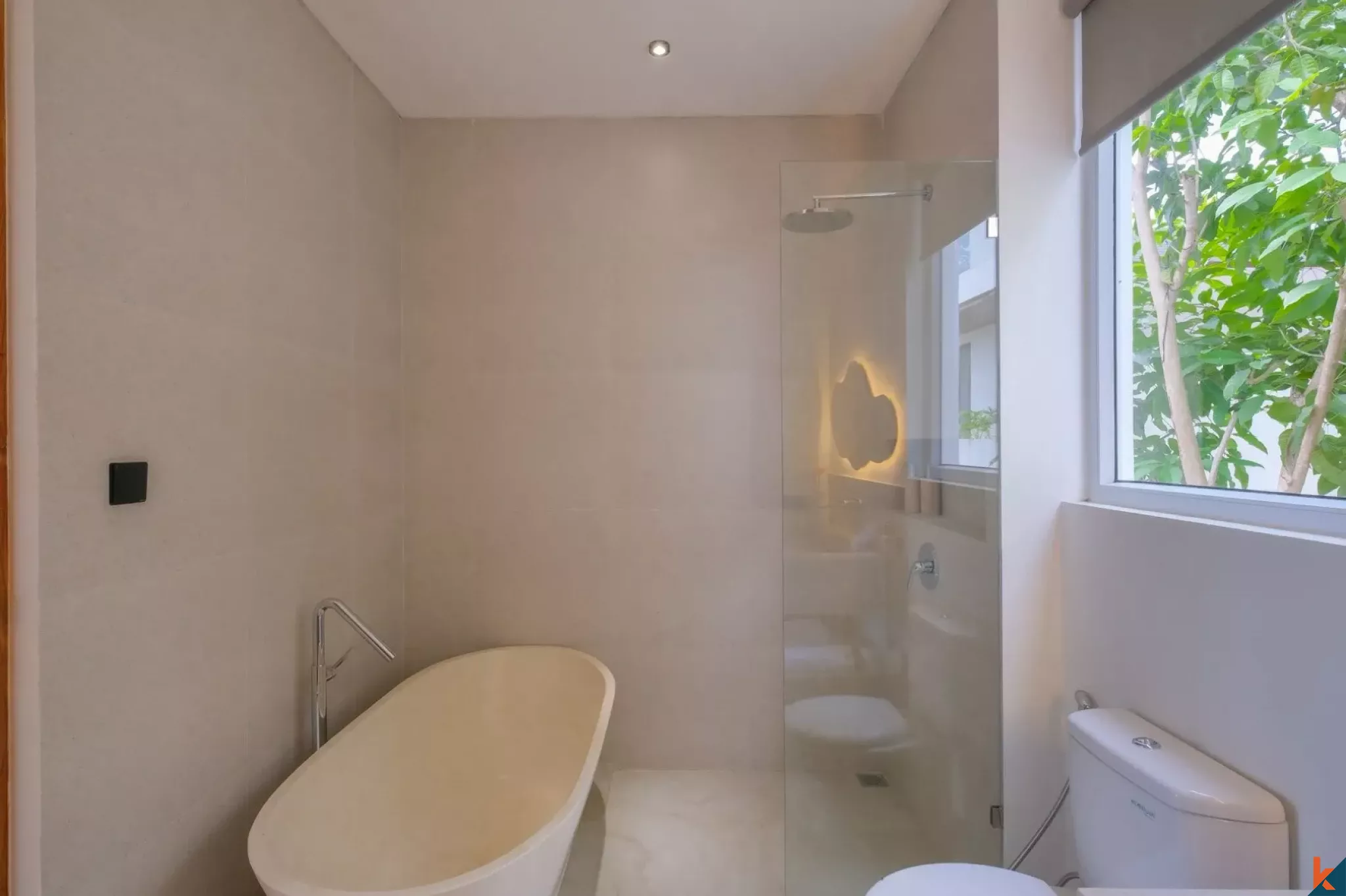 Vila sewa bergaya Mediterania dua kamar tidur baru di daerah Uluwatu