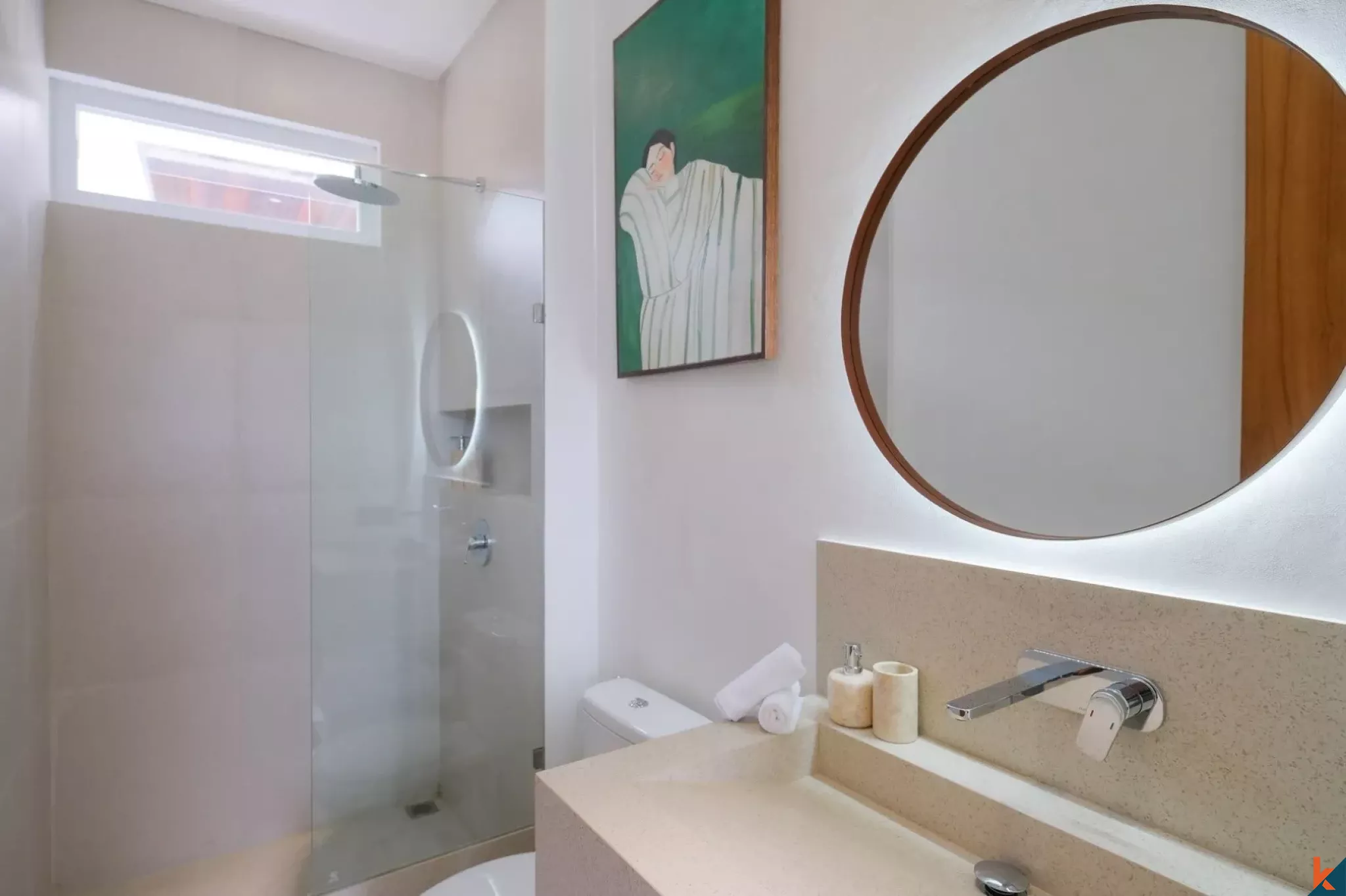 Vila sewa bergaya Mediterania dua kamar tidur baru di daerah Uluwatu