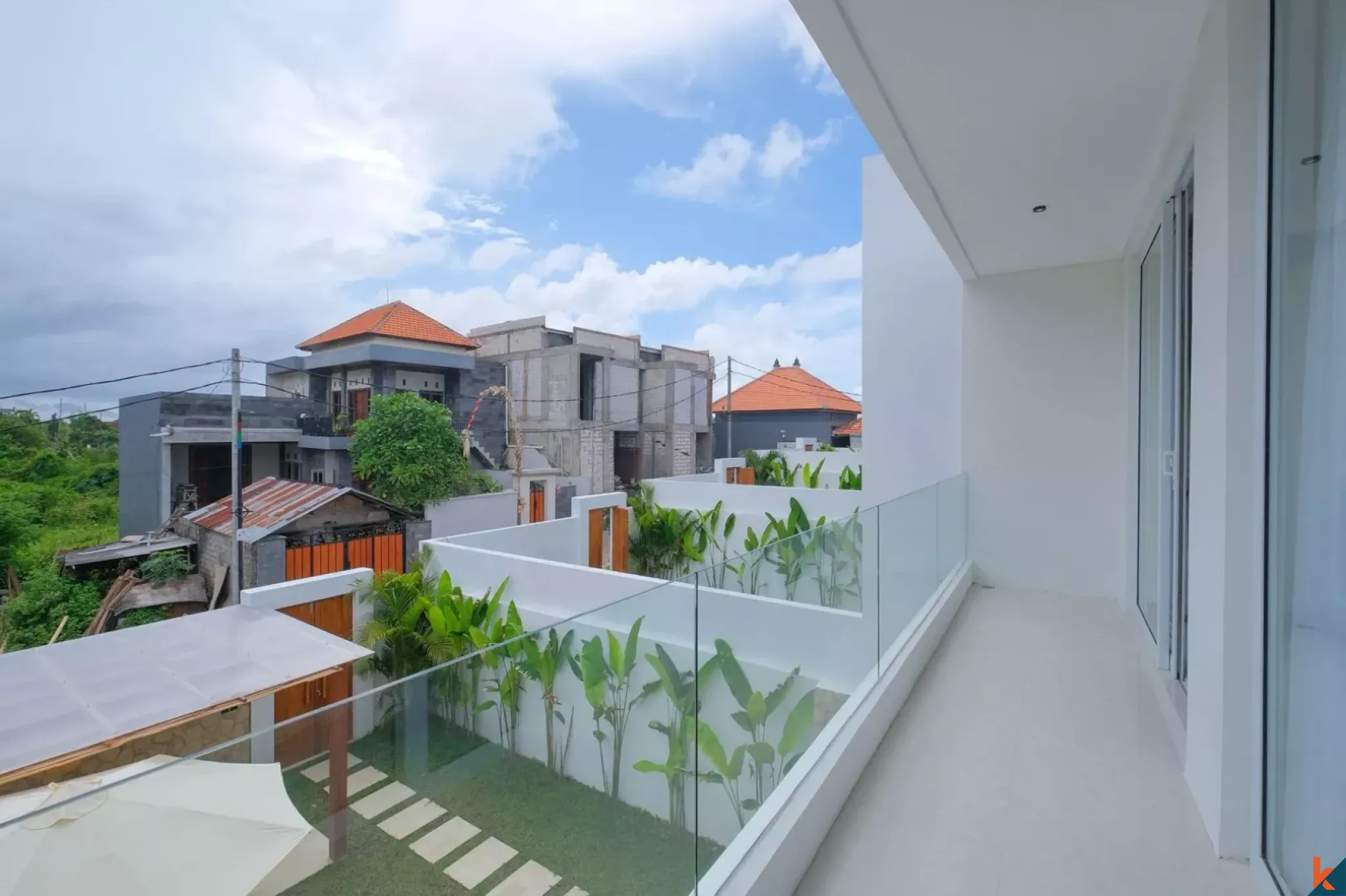 Vila sewa bergaya Mediterania dua kamar tidur baru di daerah Uluwatu