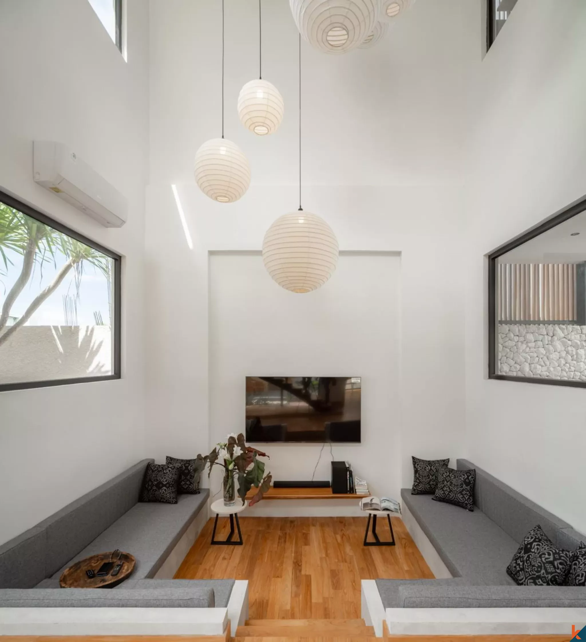 Brand new modern ocean views three bedroom real estate in Uluwatu