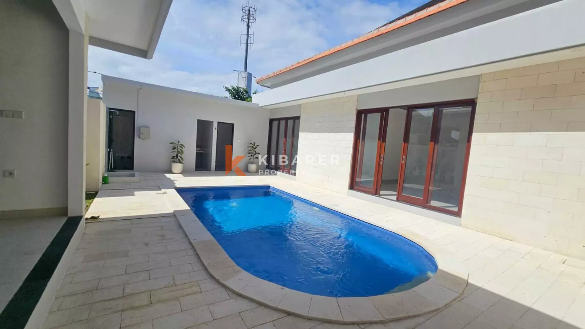 Charming Two-Bedroom Balinese-Style Unfurnished Villa with Private Pool in Seminyak (Minimum Three Years Rental)