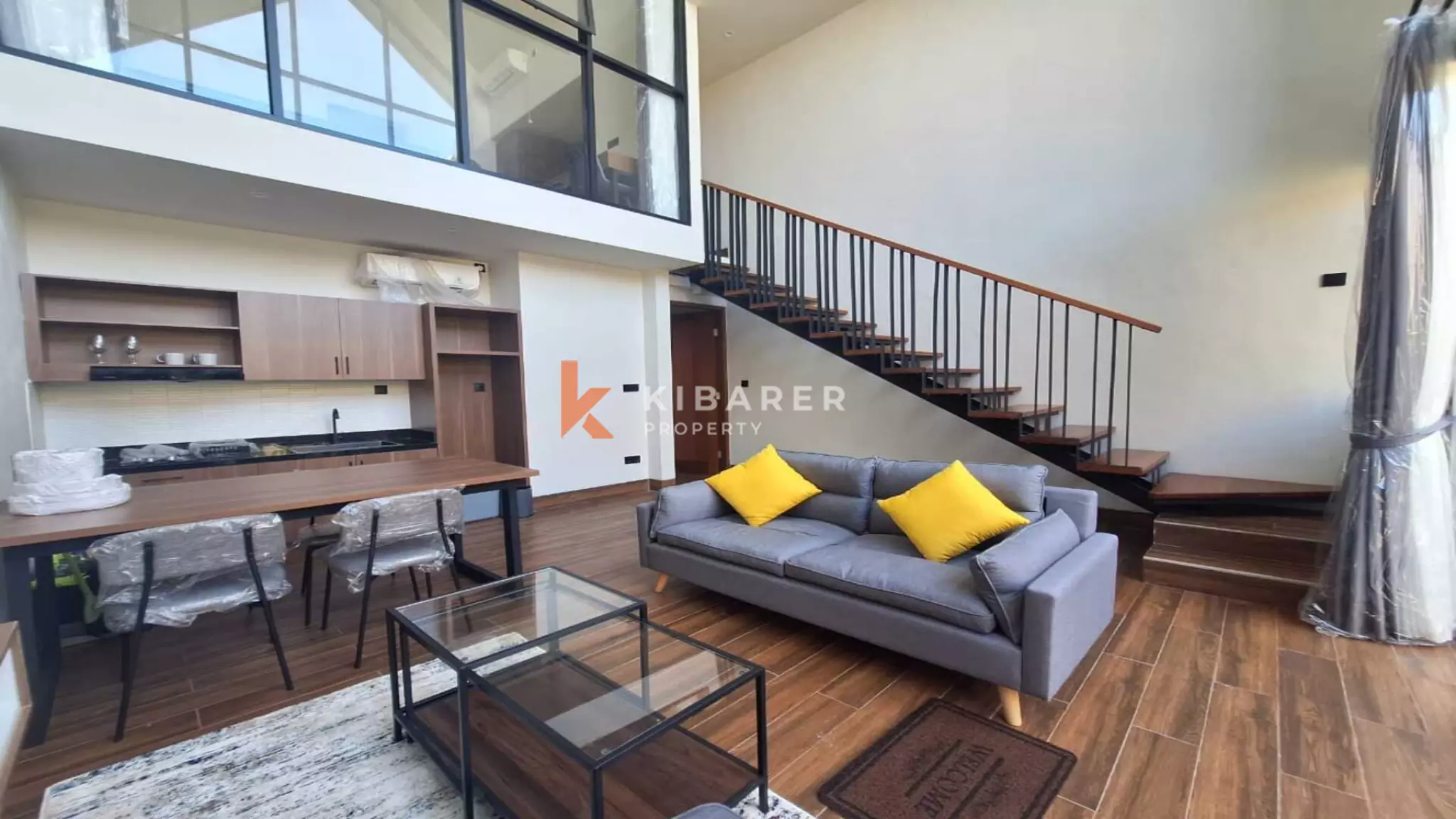 Villa Mezzanine Satu Kamar Tidur Bergaya dengan Kolam Renang Pribadi di Lokasi Utama Ungasan