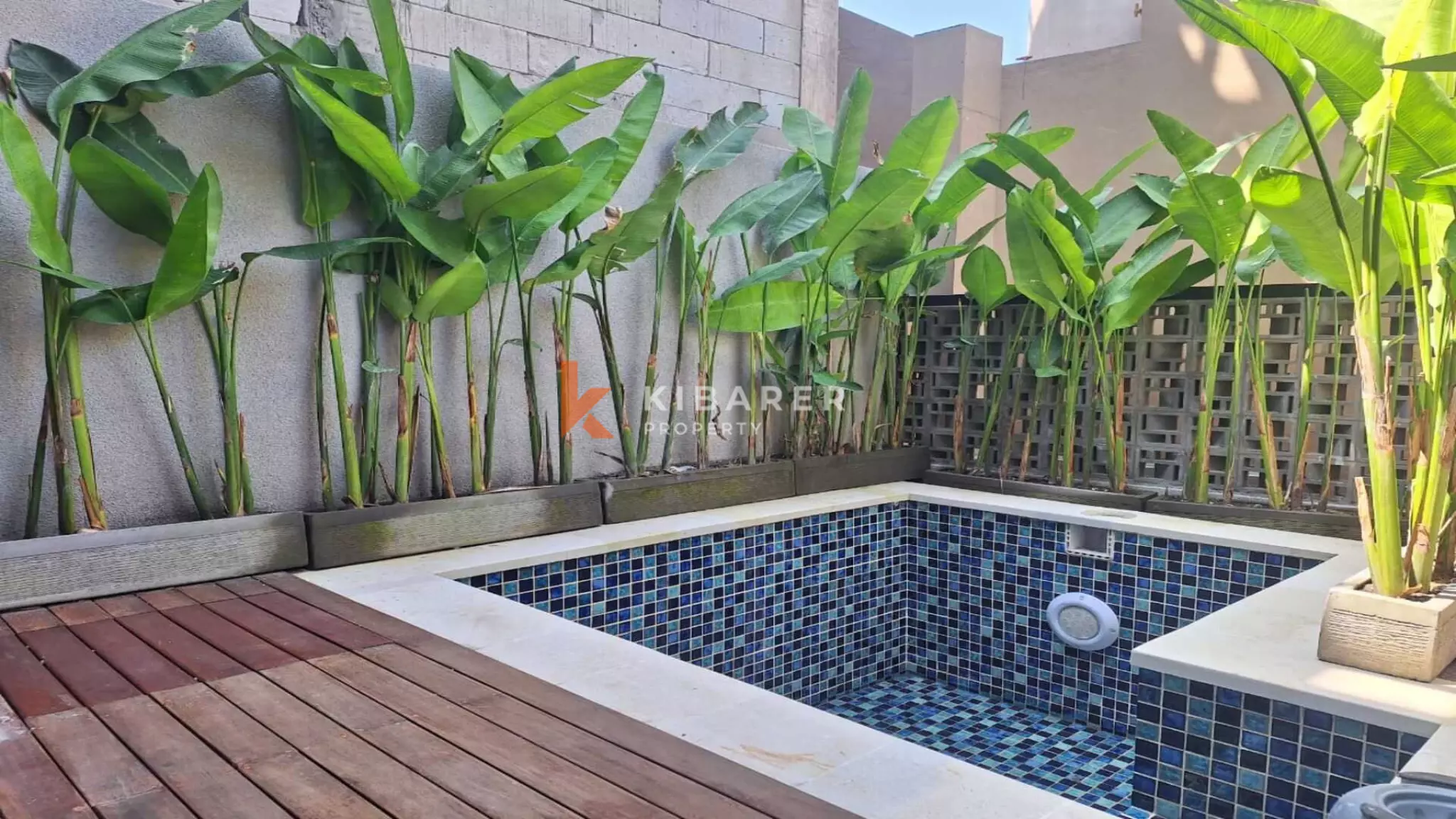 Villa Mezzanine Satu Kamar Tidur Bergaya dengan Kolam Renang Pribadi di Lokasi Utama Ungasan