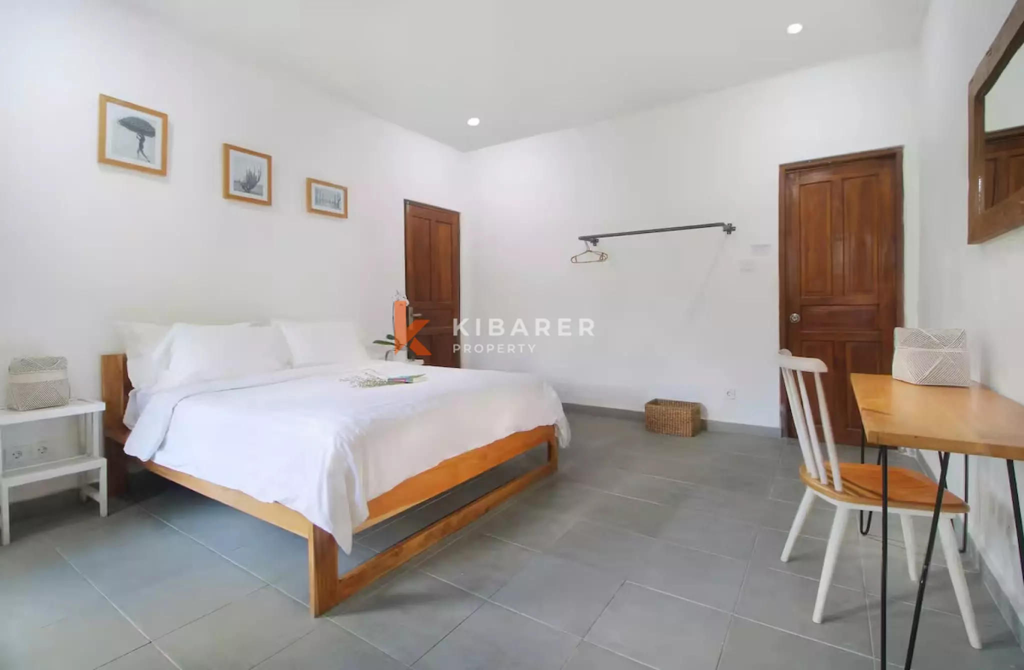 Villa de deux étages à Canggu, trois chambres, avec toit-terrasse