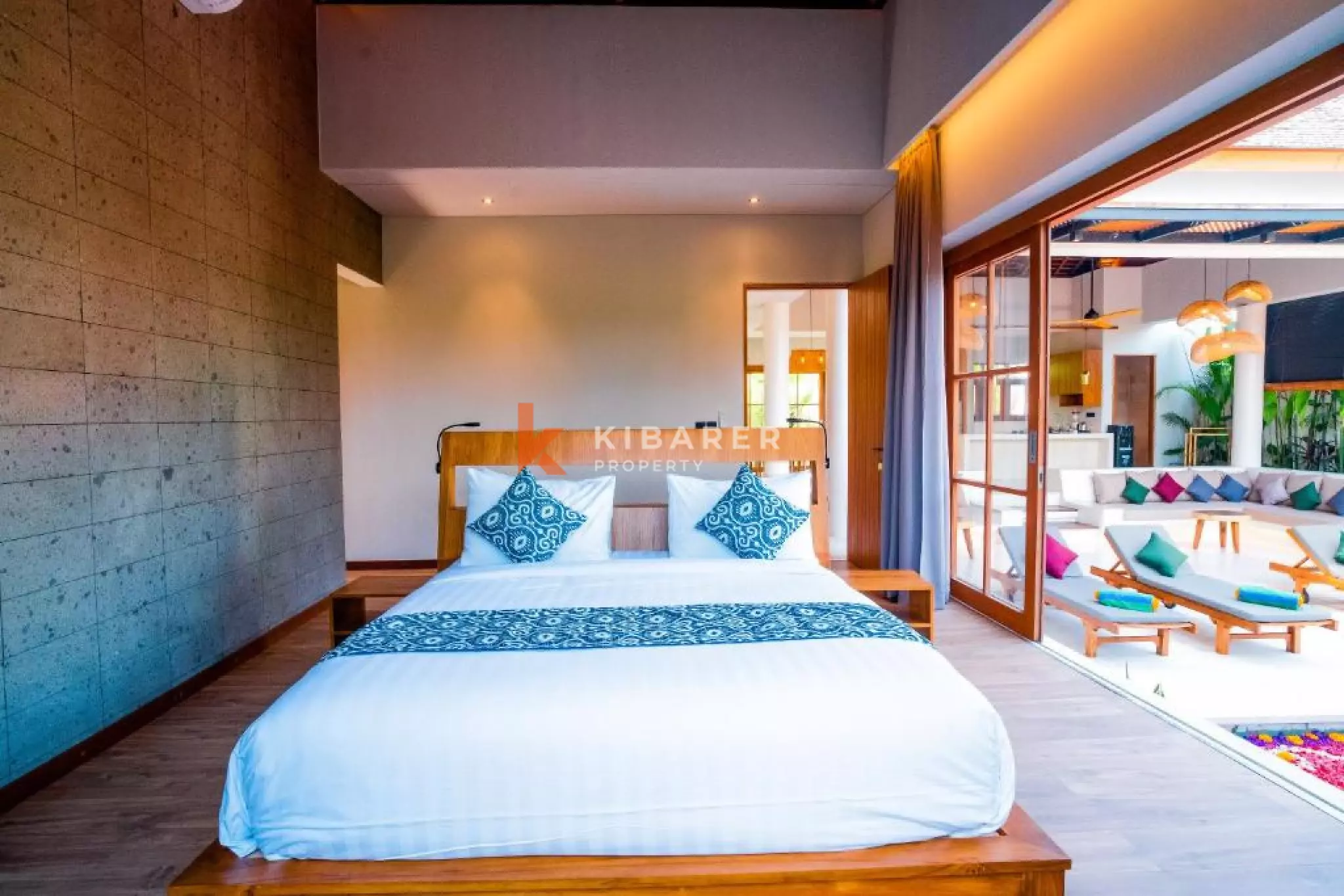 Modern Single-Floor Two Bedroom Villa in Seseh