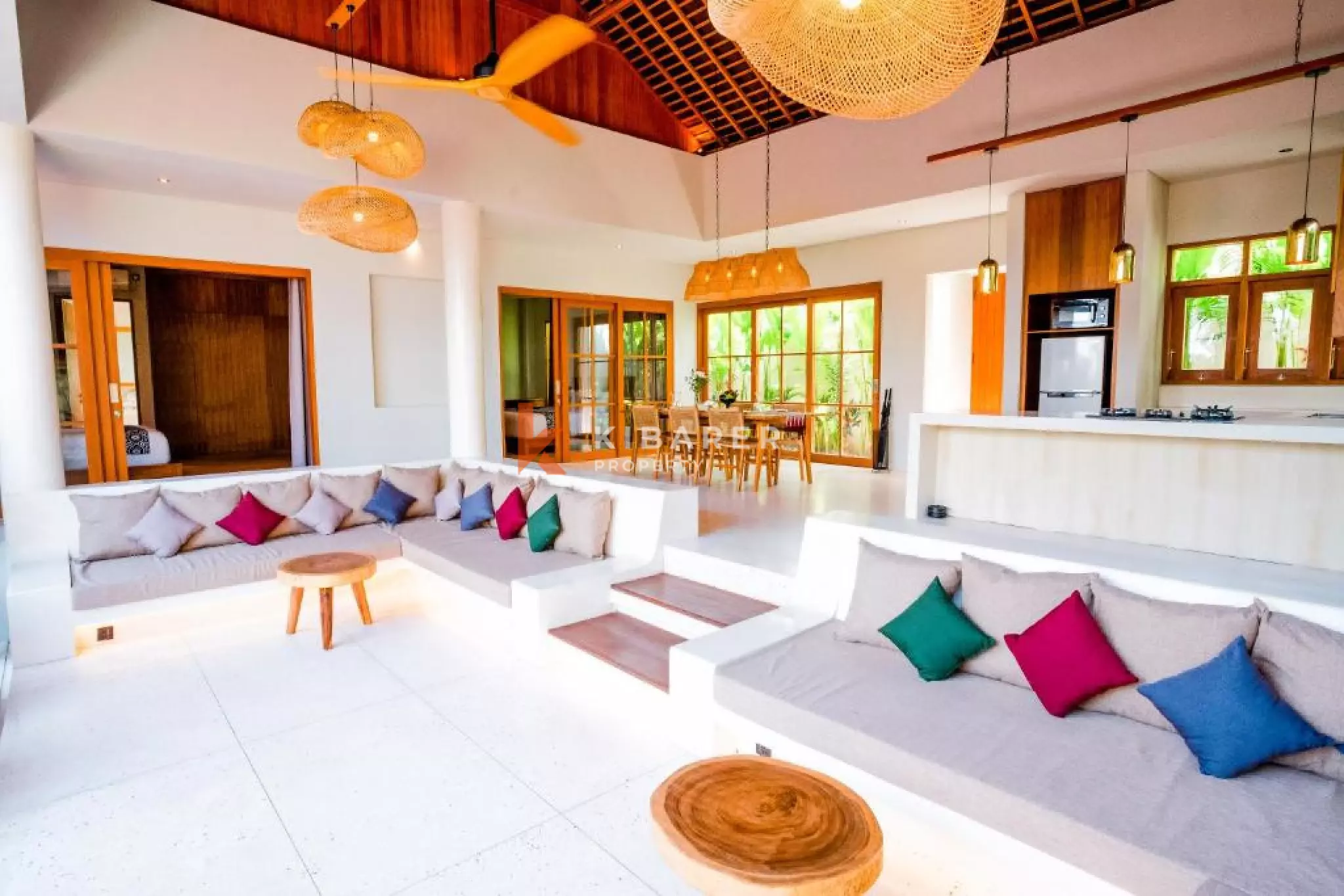 Modern Single-Floor Two Bedroom Villa in Seseh