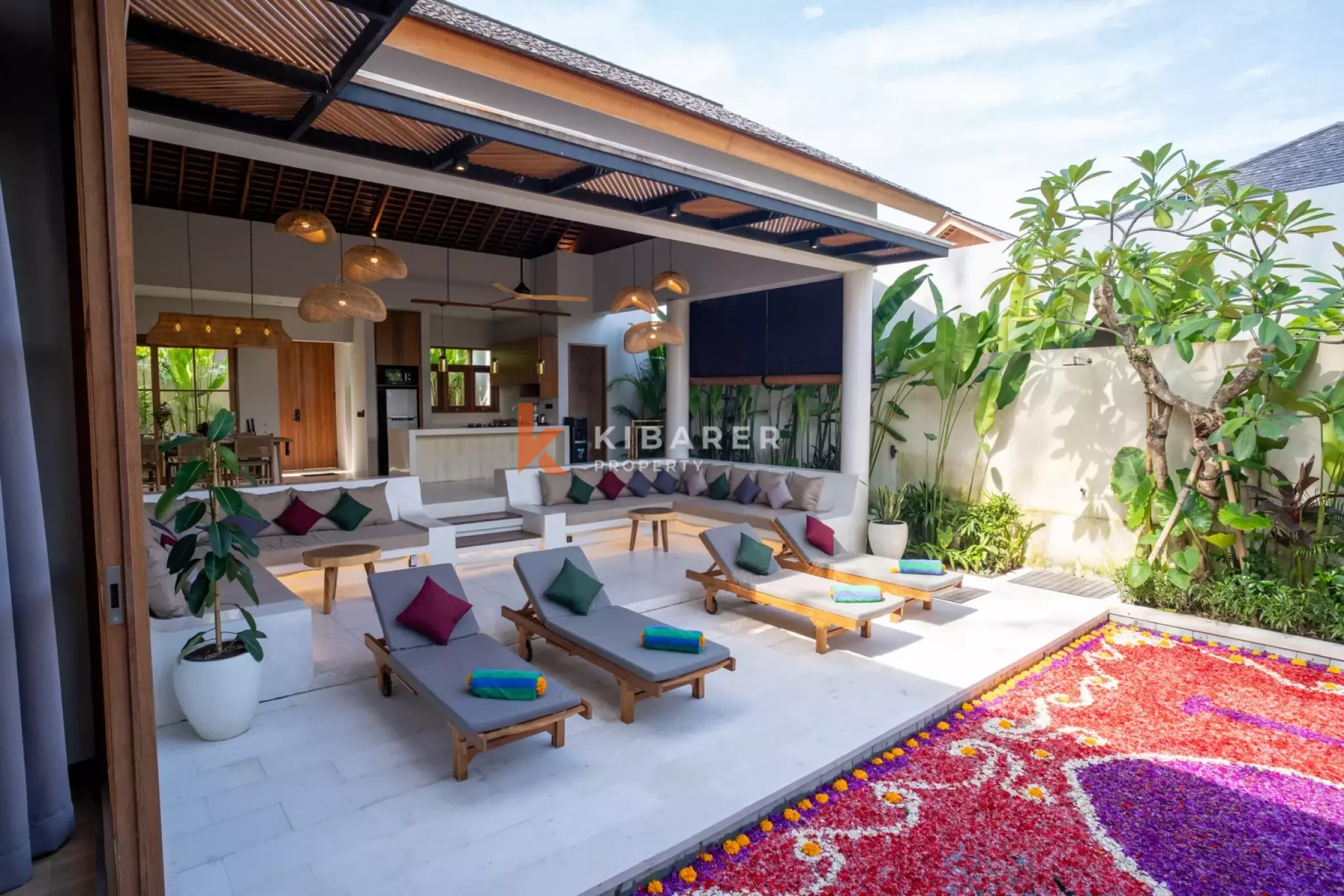 Modern Single-Floor Three Bedroom Villa in Seseh