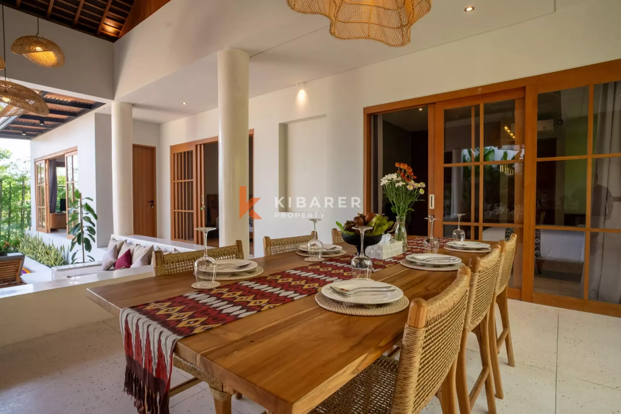 Modern Single-Floor Three Bedroom Villa in Seseh