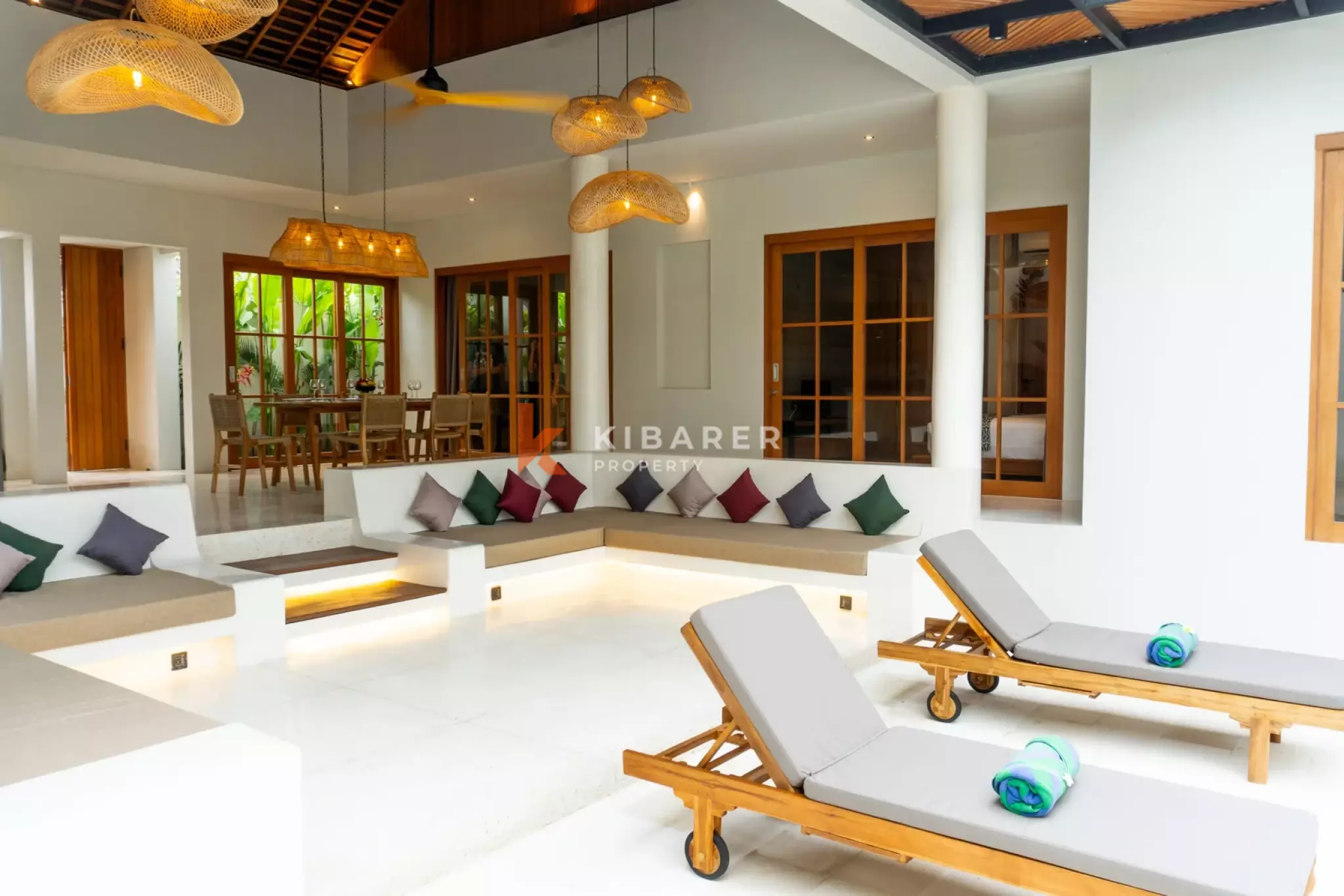 Modern Single-Floor Three Bedroom Villa in Seseh