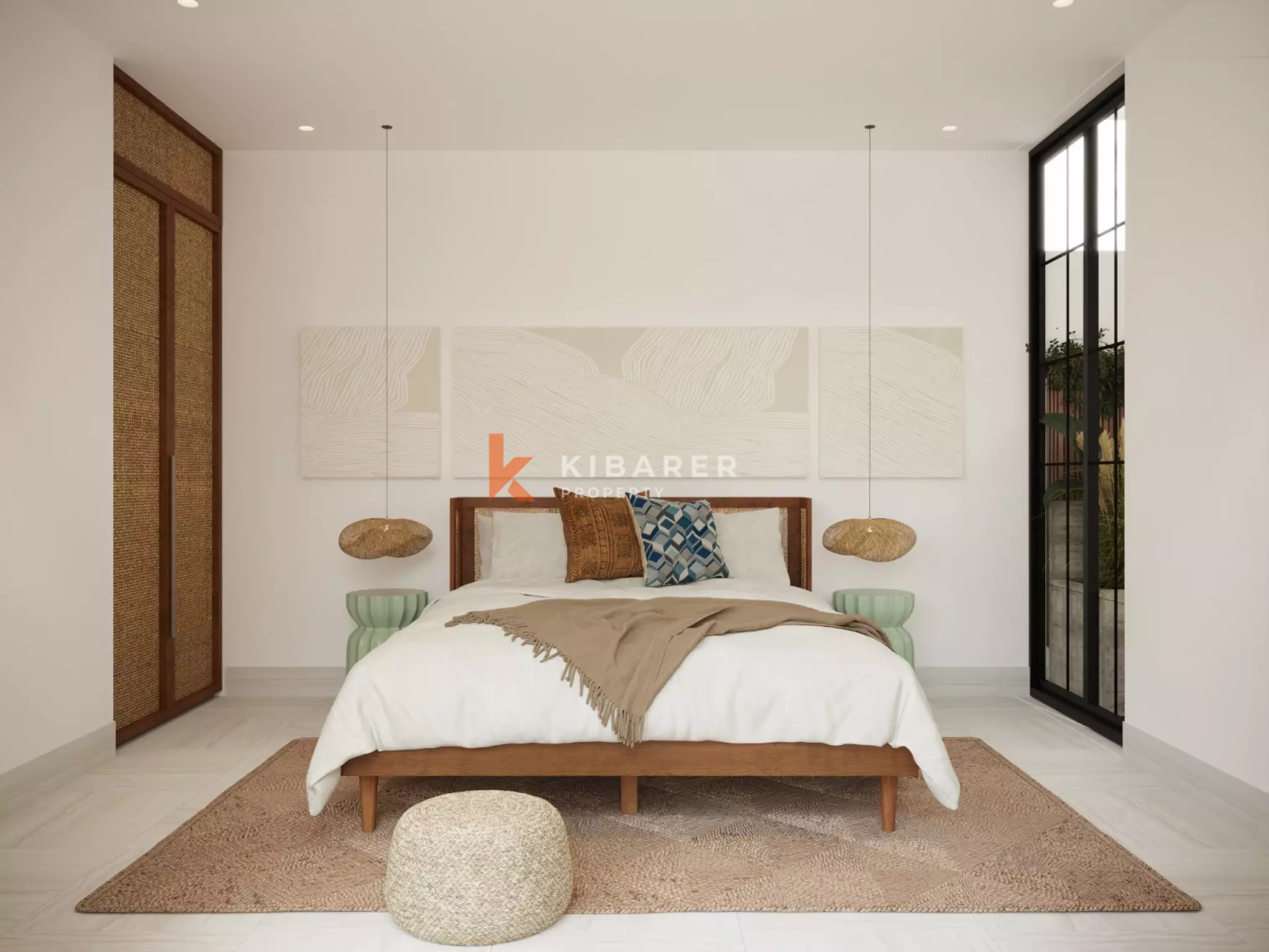 Brand New Modern Two-Bedroom Villa Near Cemagi Beach