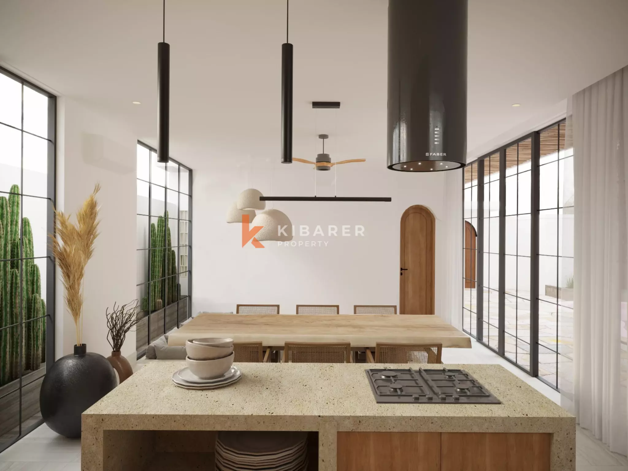 Brand New Modern Two-Bedroom Villa Near Cemagi Beach