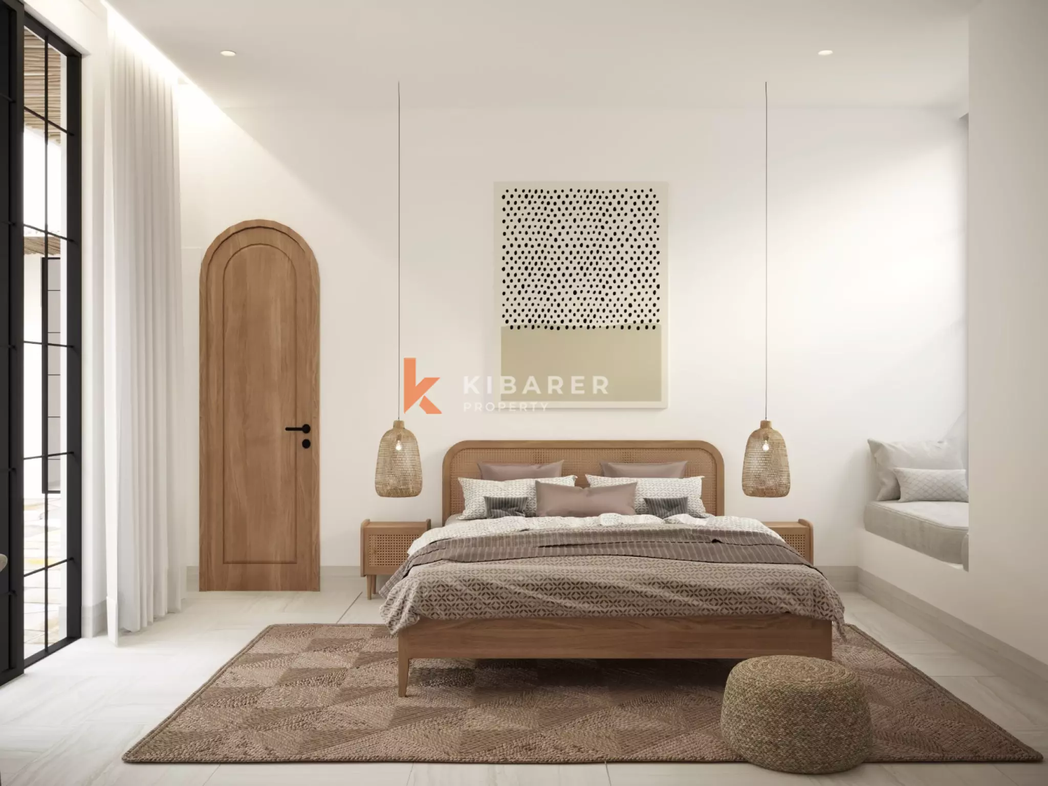 Brand New Modern Two-Bedroom Villa Near Cemagi Beach