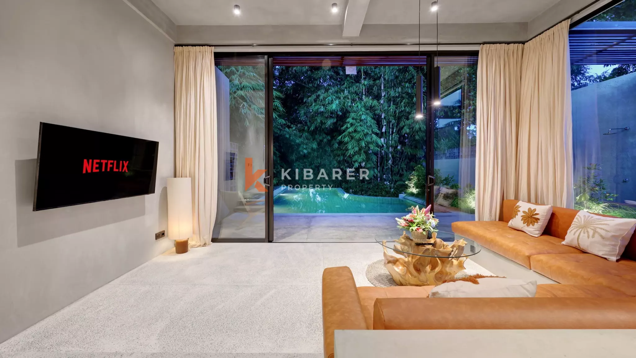 Contemporary Three-Bedroom Villa with Private Pool in Strategic Ubud Area