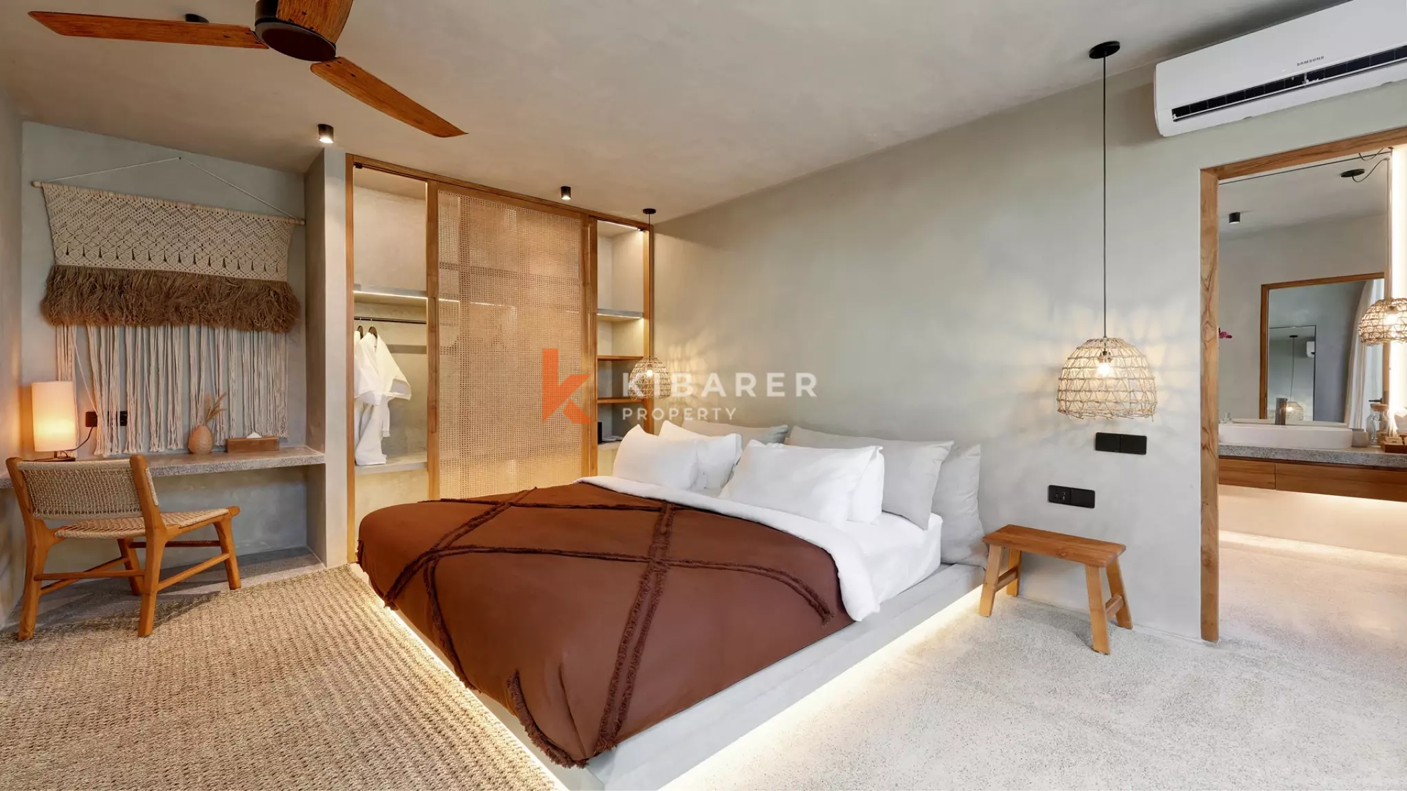 Contemporary Three-Bedroom Villa with Private Pool in Strategic Ubud Area