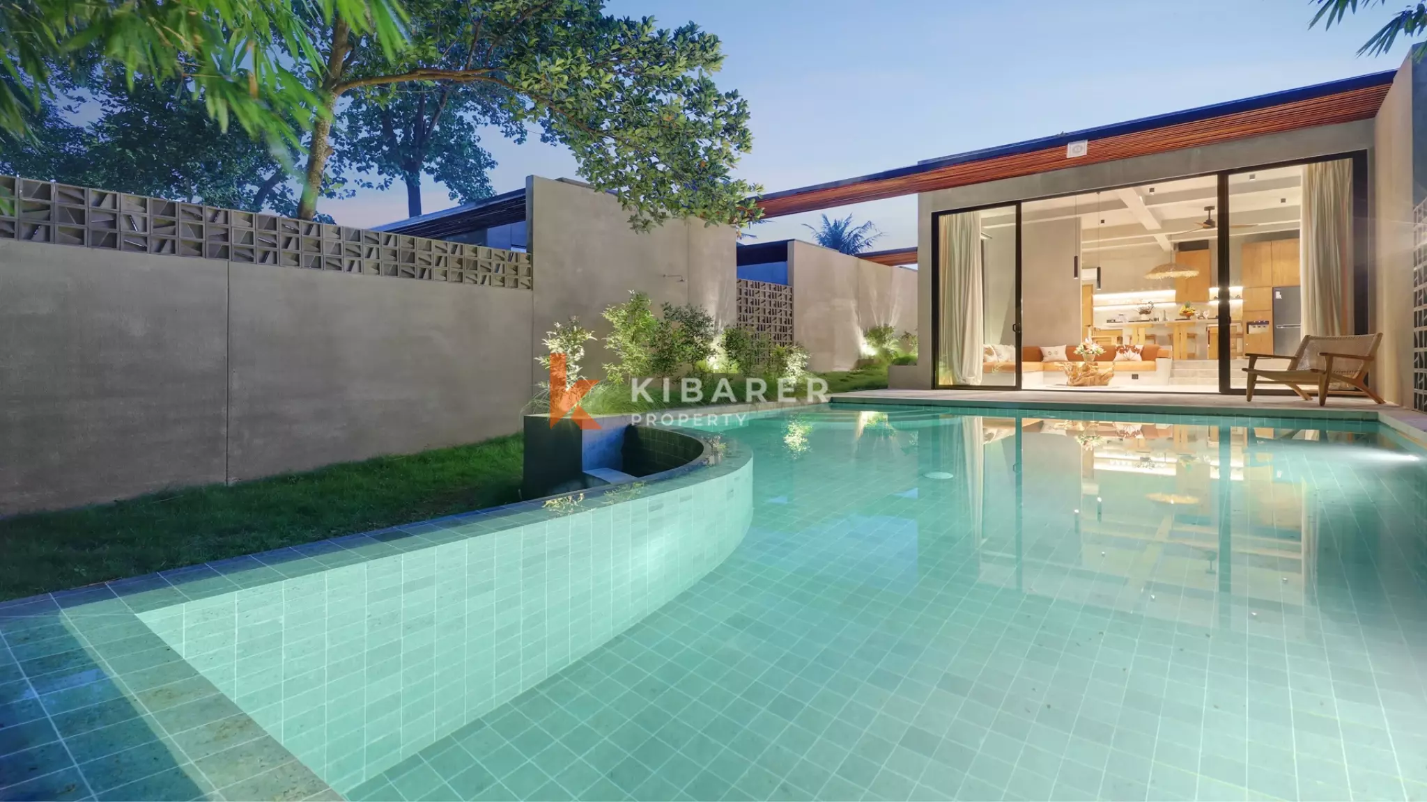 Contemporary Three-Bedroom Villa with Private Pool in Strategic Ubud Area