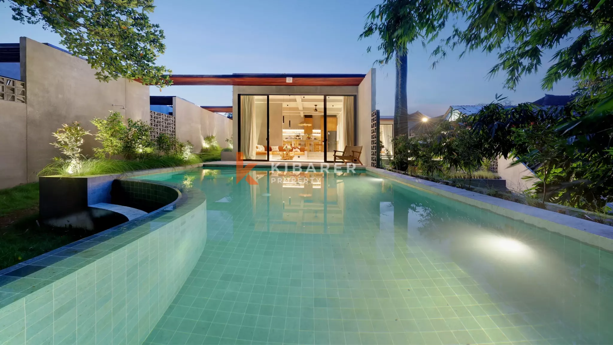 Contemporary Three-Bedroom Villa with Private Pool in Strategic Ubud Area