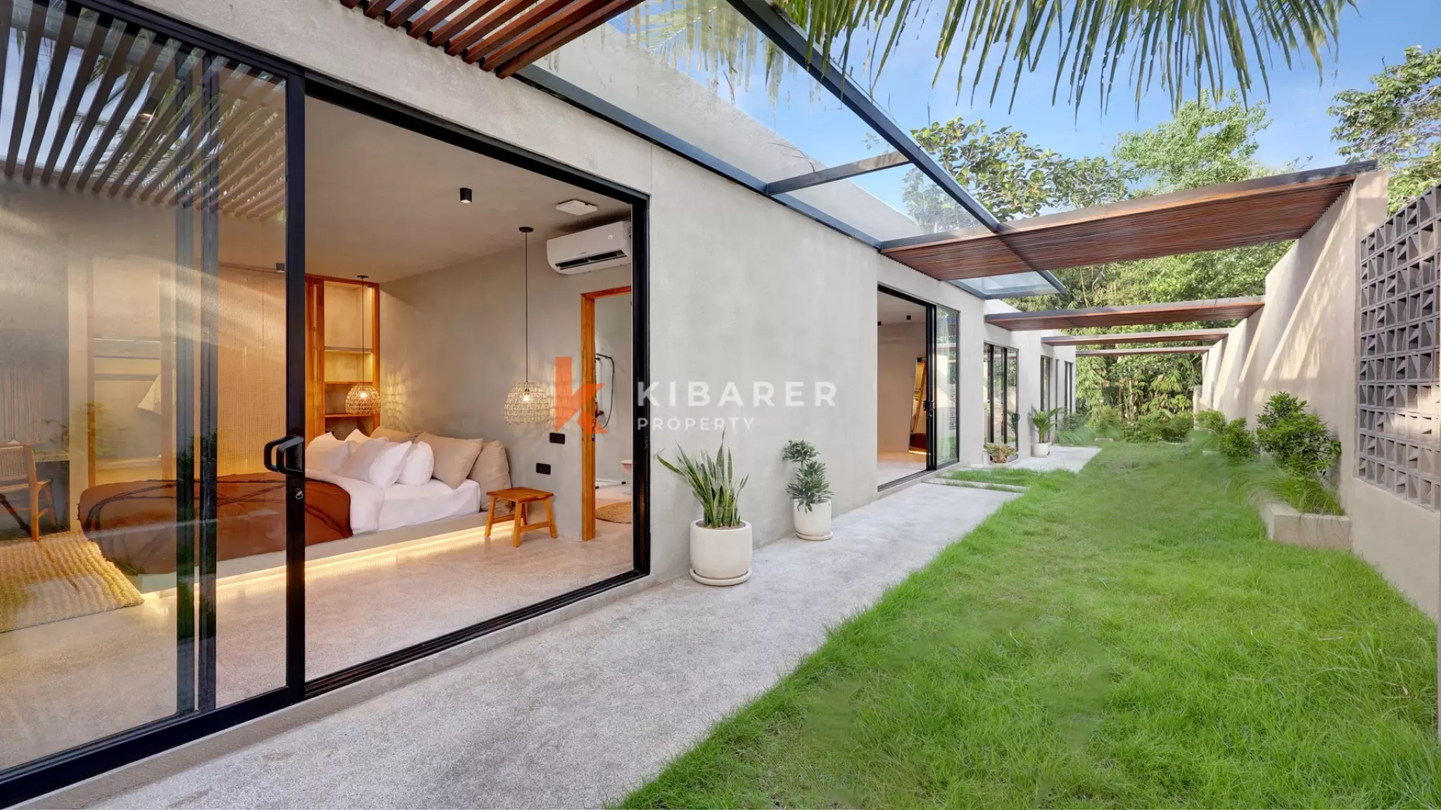 Contemporary Three-Bedroom Villa with Private Pool in Strategic Ubud Area