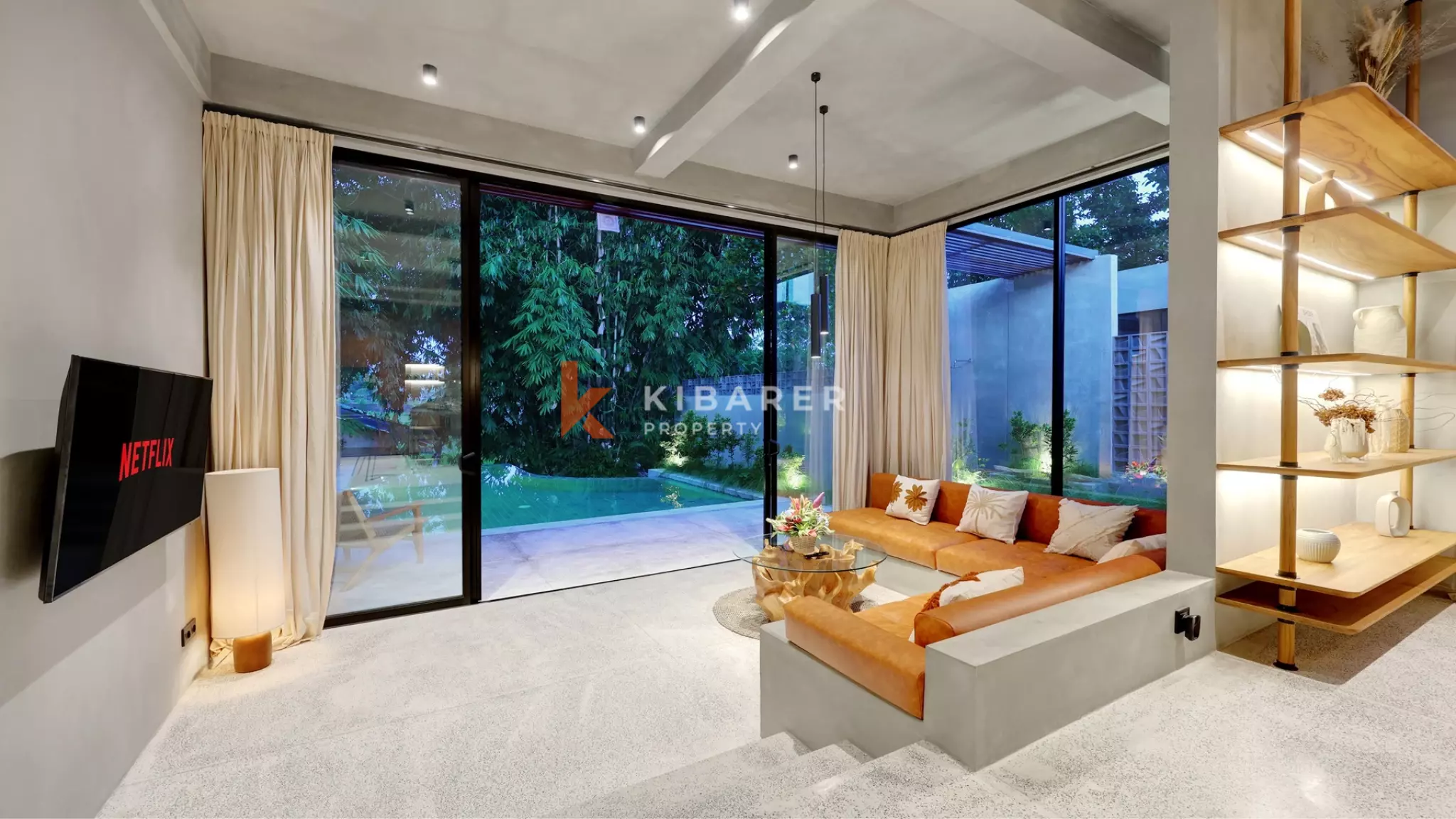 Contemporary Three-Bedroom Villa with Private Pool in Strategic Ubud Area