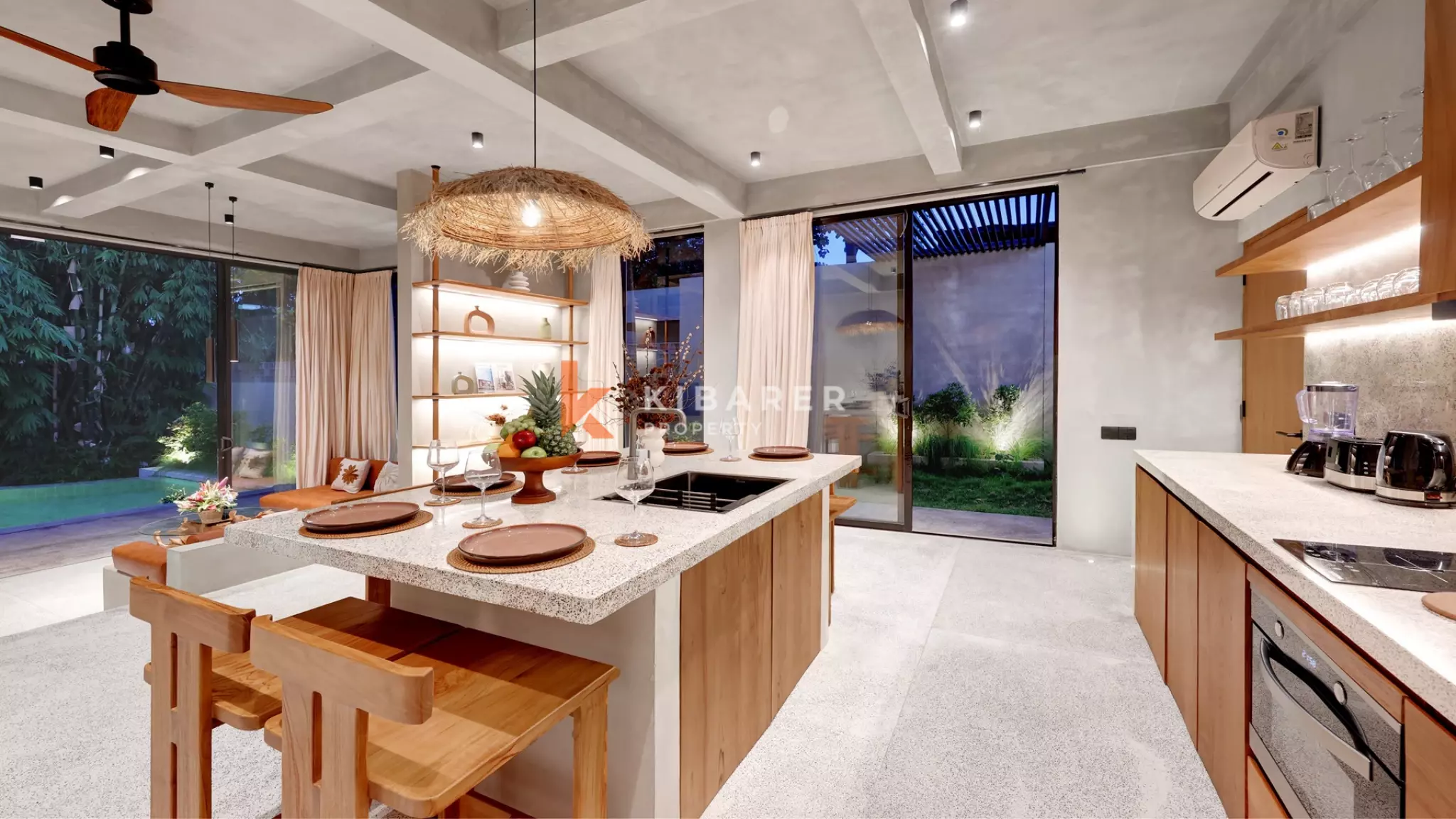 Contemporary Three-Bedroom Villa with Private Pool in Strategic Ubud Area