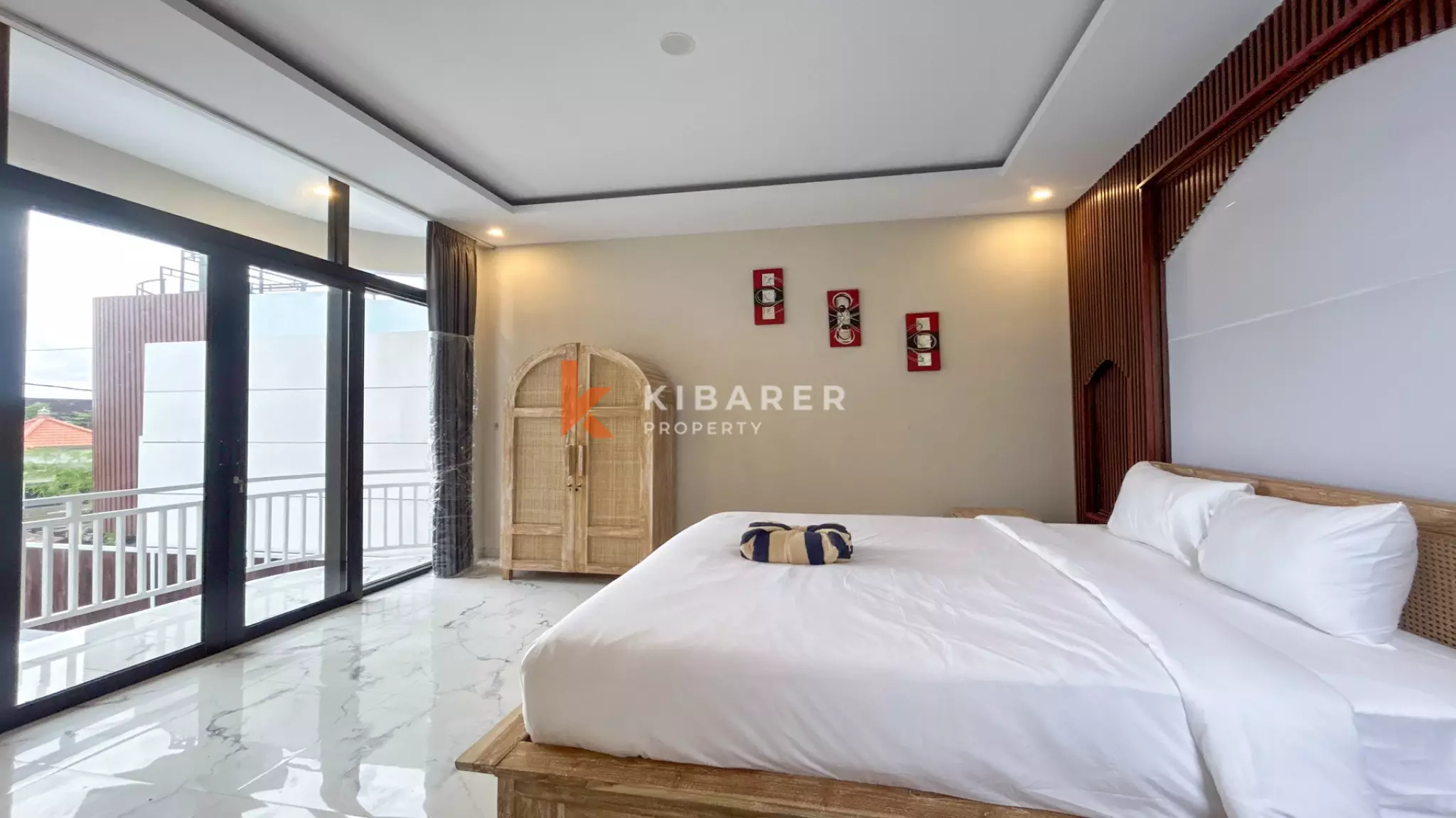 Stunning Two-Bedroom Open Living Concept Villa with Rooftop in Canggu