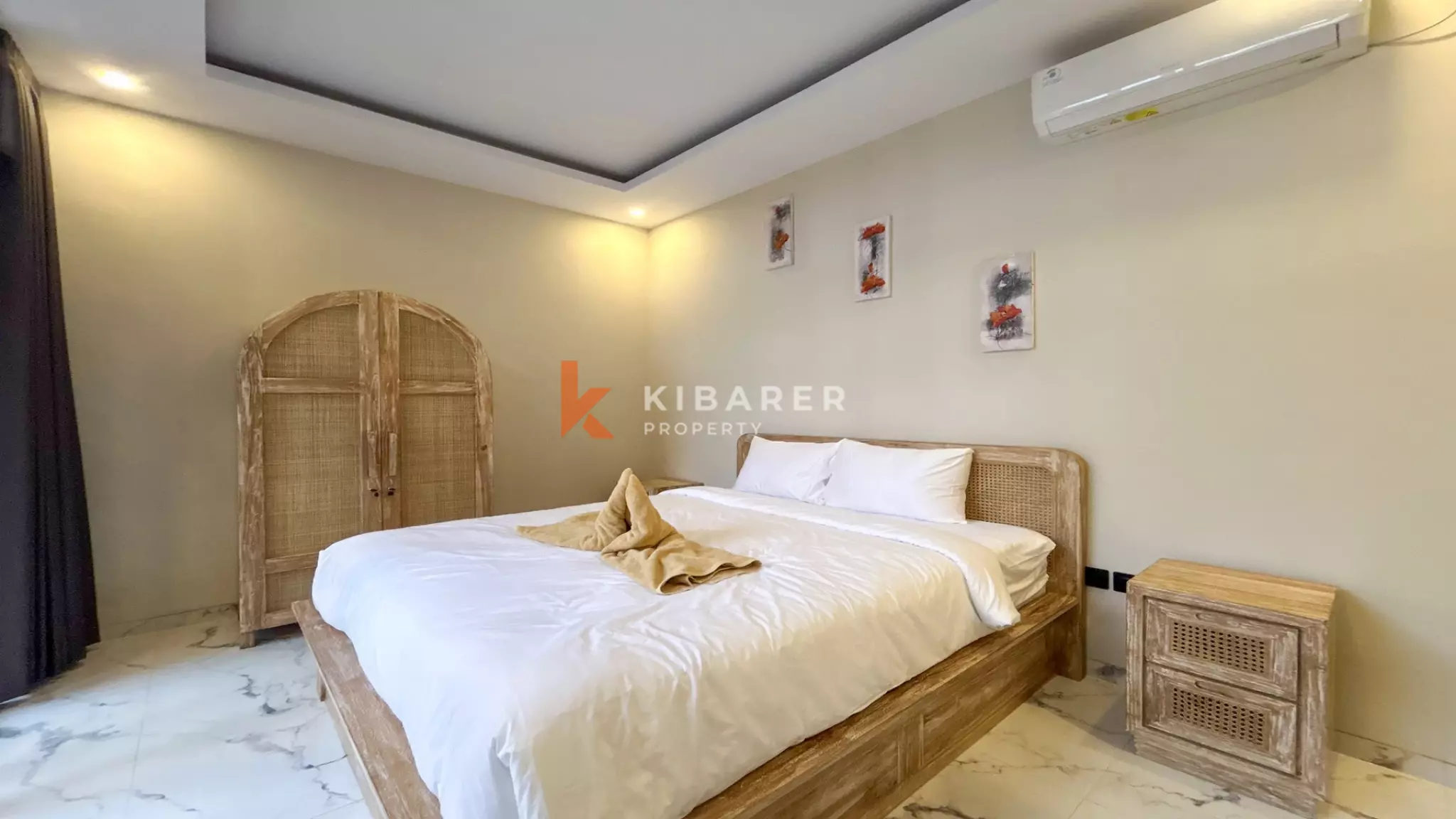 Stunning Two-Bedroom Open Living Concept Villa with Rooftop in Canggu