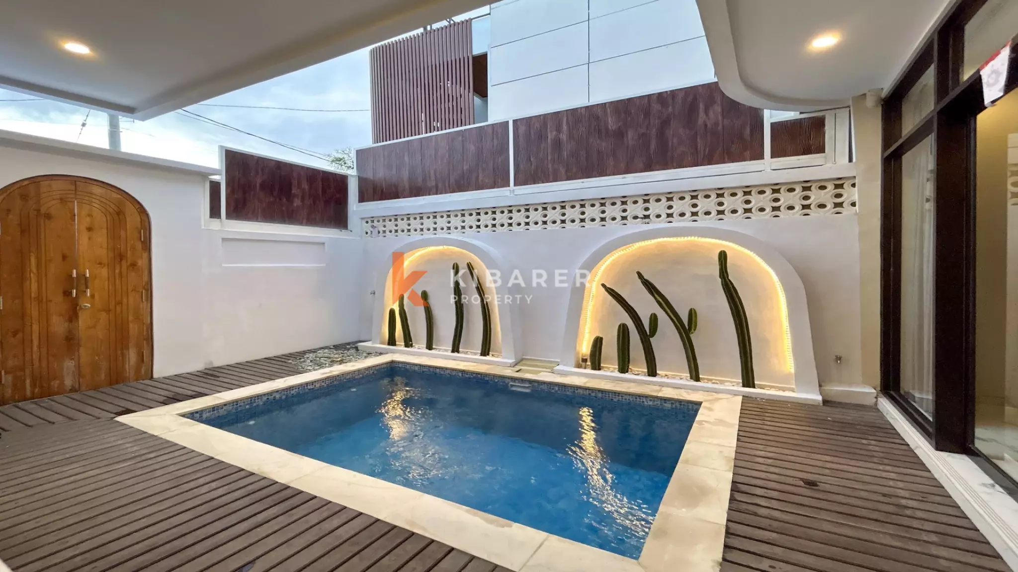 Stunning Two-Bedroom Open Living Concept Villa with Rooftop in Canggu