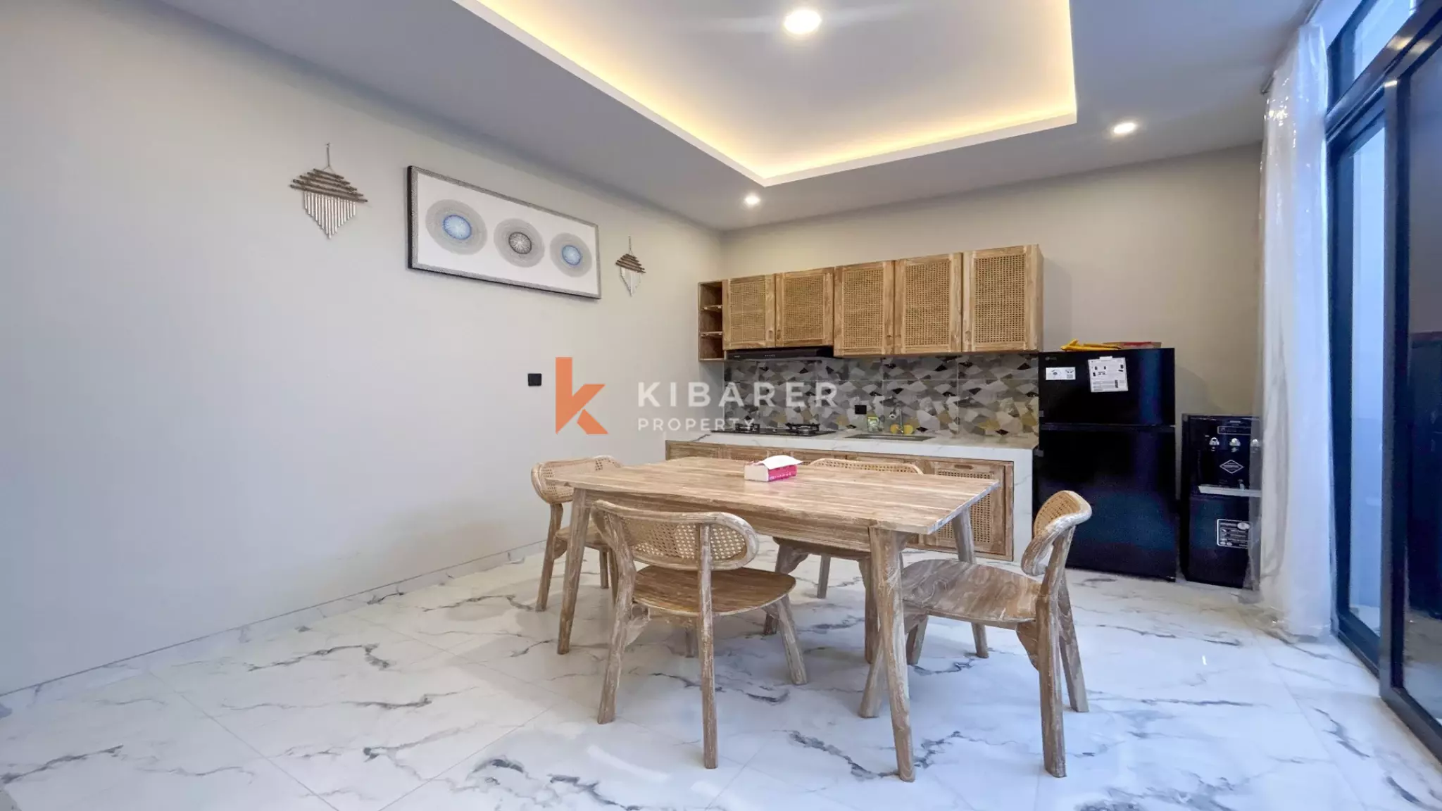 Stunning Two-Bedroom Open Living Concept Villa with Rooftop in Canggu