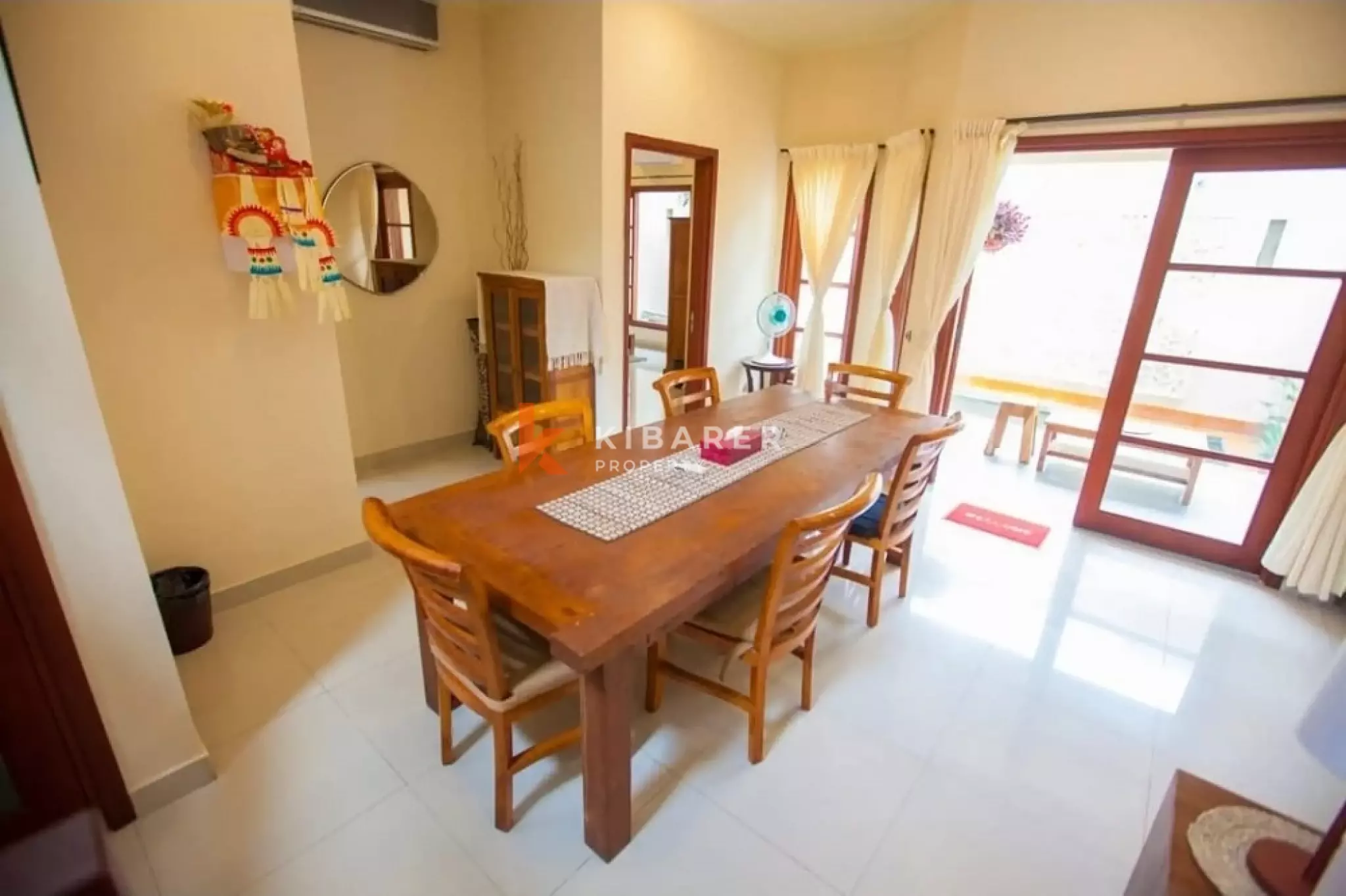 Urban Balinese Three-Bedrooms Enclosed Villa in Seminyak