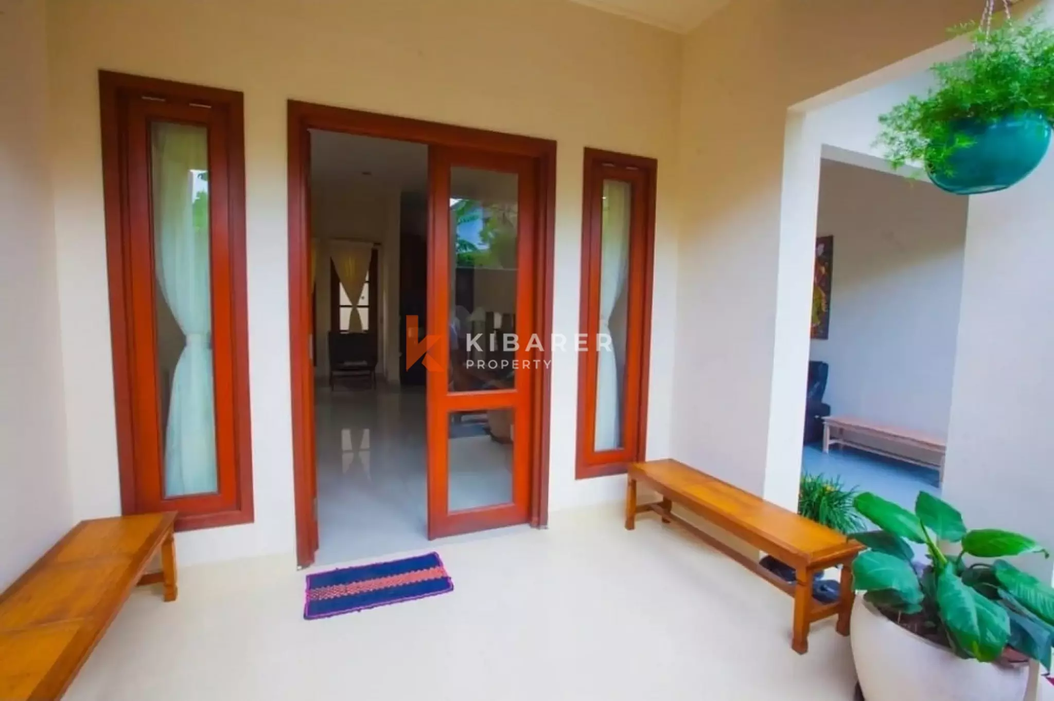 Urban Balinese Three-Bedrooms Enclosed Villa in Seminyak