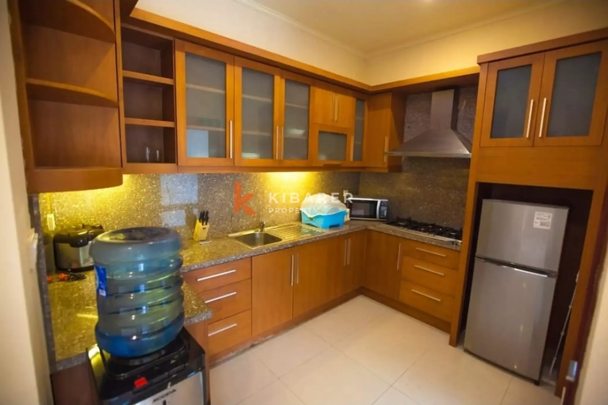 Urban Balinese Three-Bedrooms Enclosed Villa in Seminyak